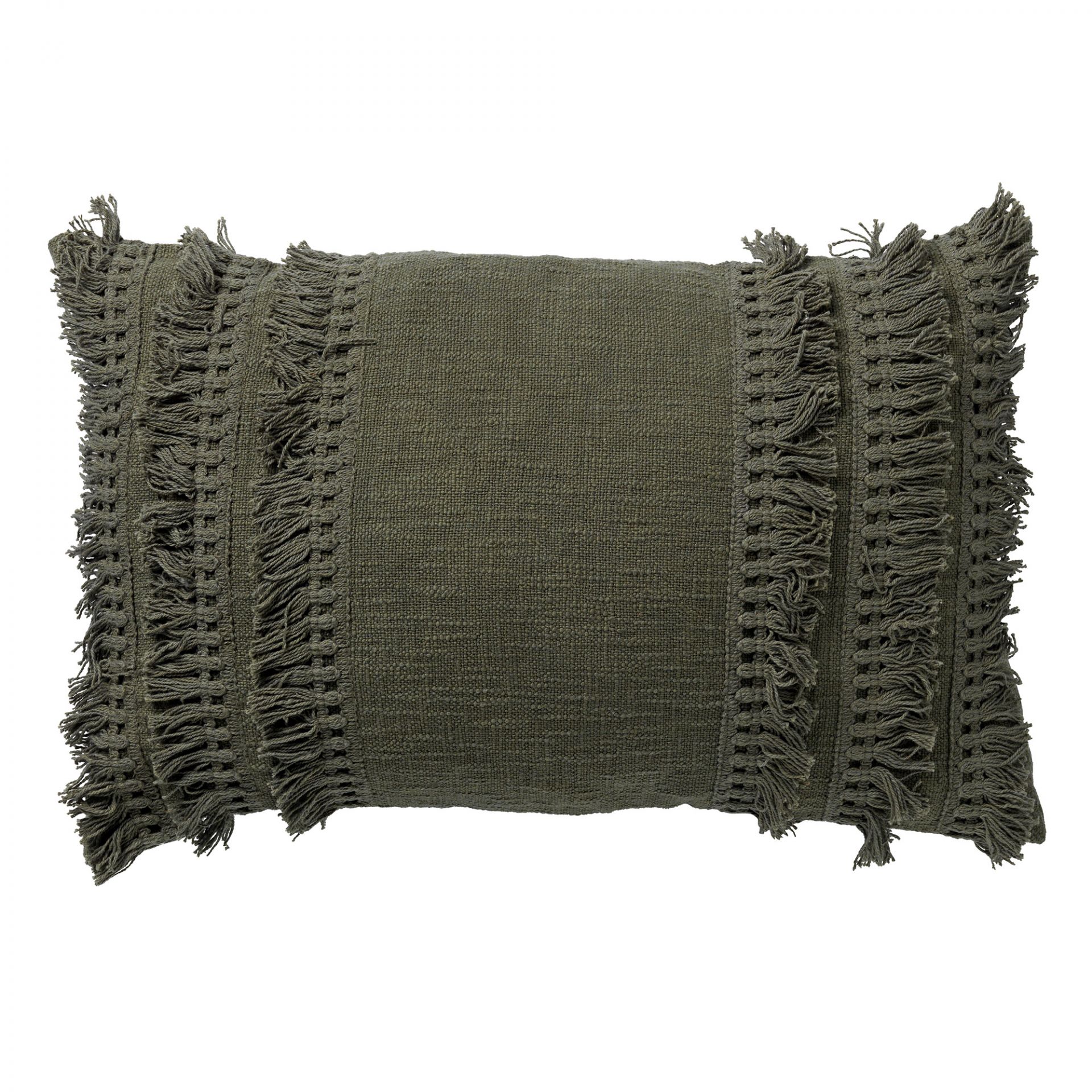 FARA - Cushion cotton 40x60 cm Chive - green