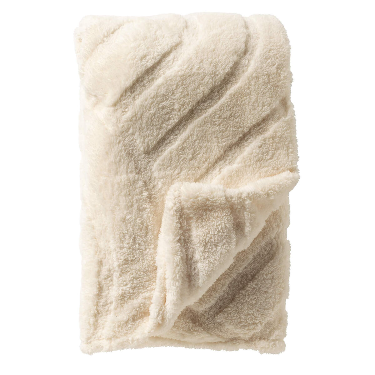 LESLIE - Plaid 150x200 cm - Tofu - Beige