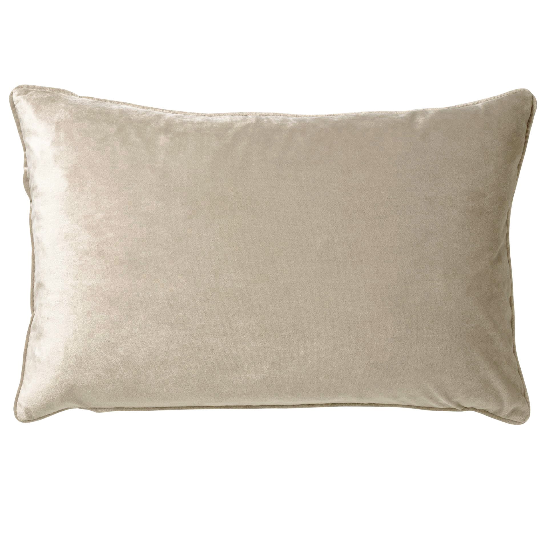 FINN - Dekokissen Samt 40x60 cm - Pumice Stone - beige