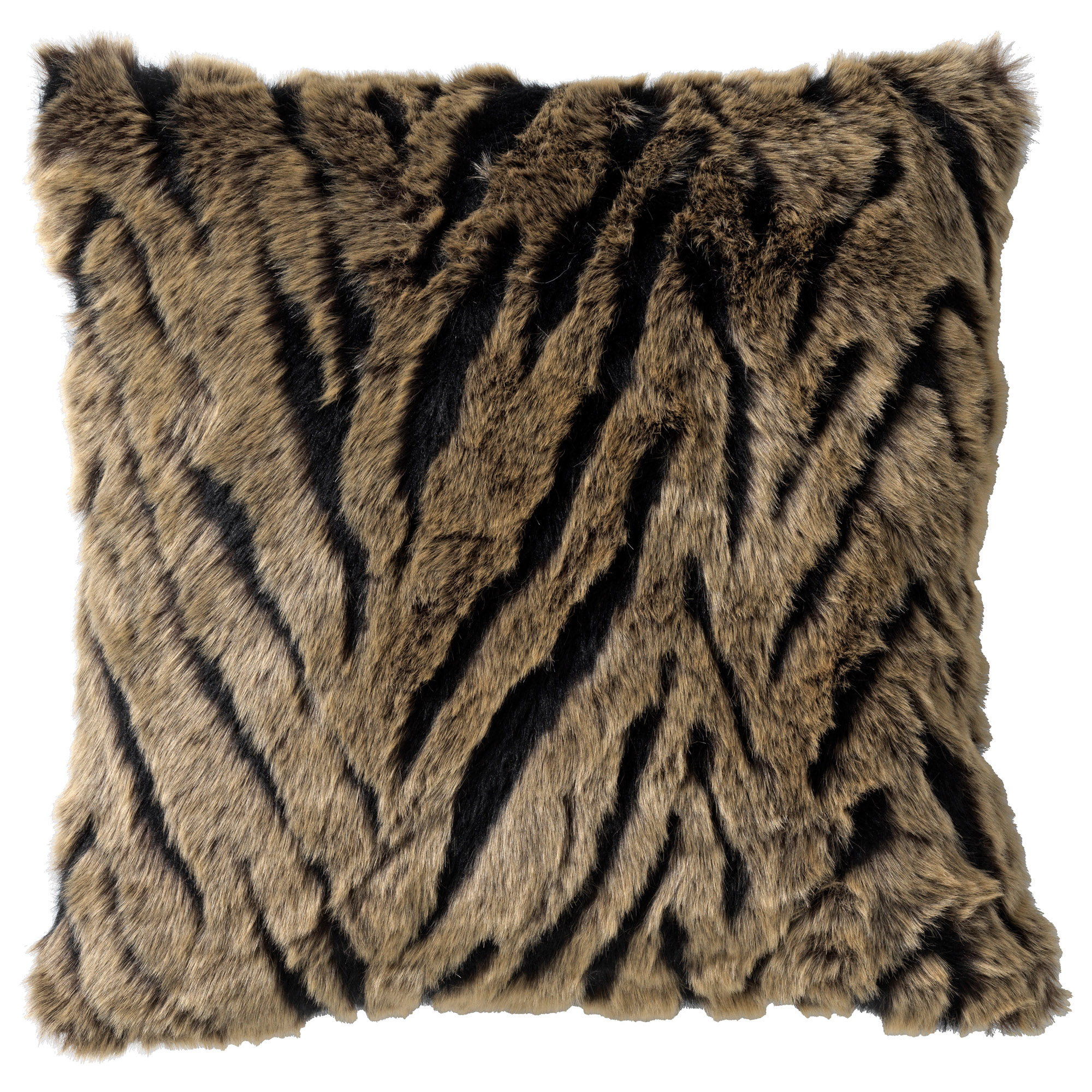 JAVAN - Cushion 45x45 cm Rocky Road - brown
