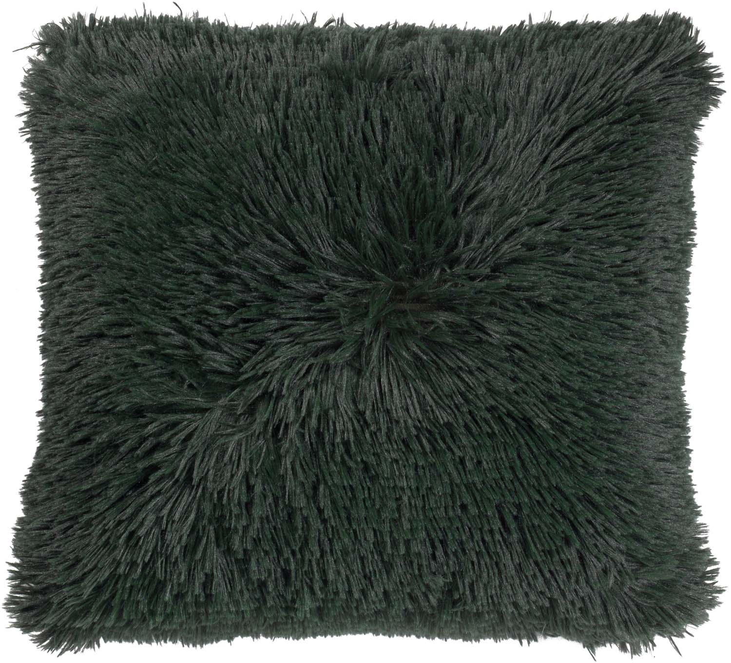 FLUFFY - Dekokissen Polyester Grün / Mountain View 45x45 cm 