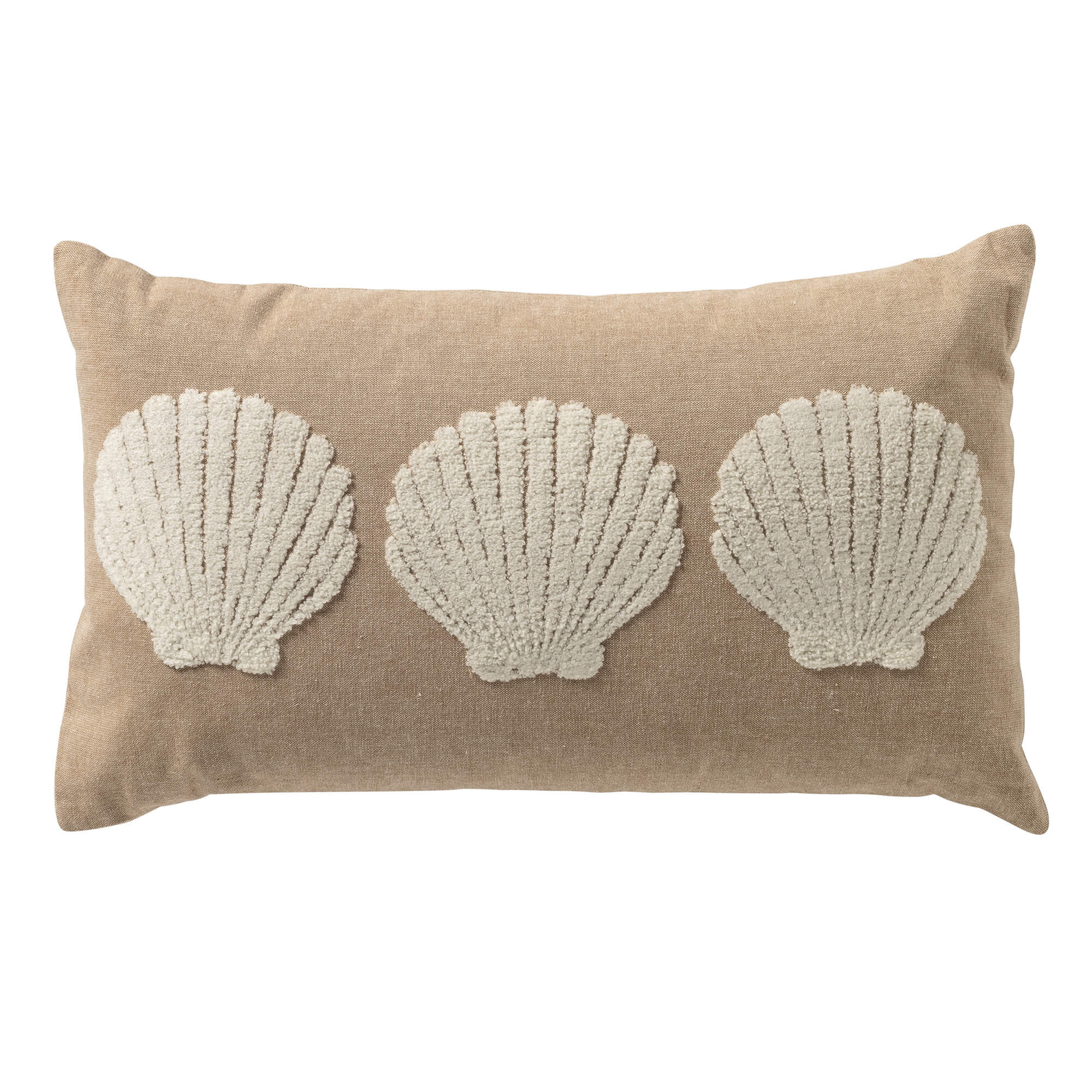MERLIJN - Dekokissen 30x50 cm - Irish Cream - beige