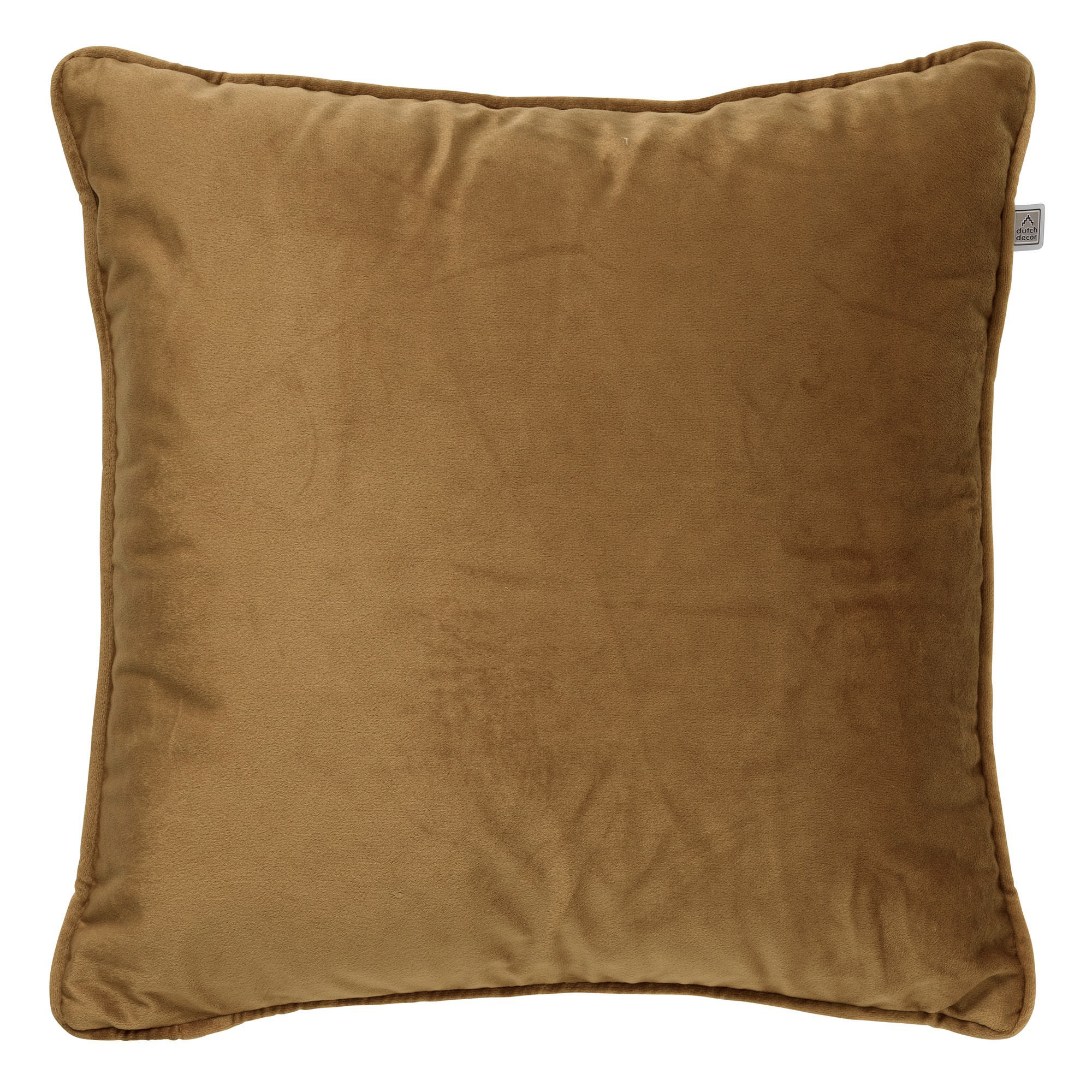FINN - Cushion 60x60 cm Tobacco Brown - brown