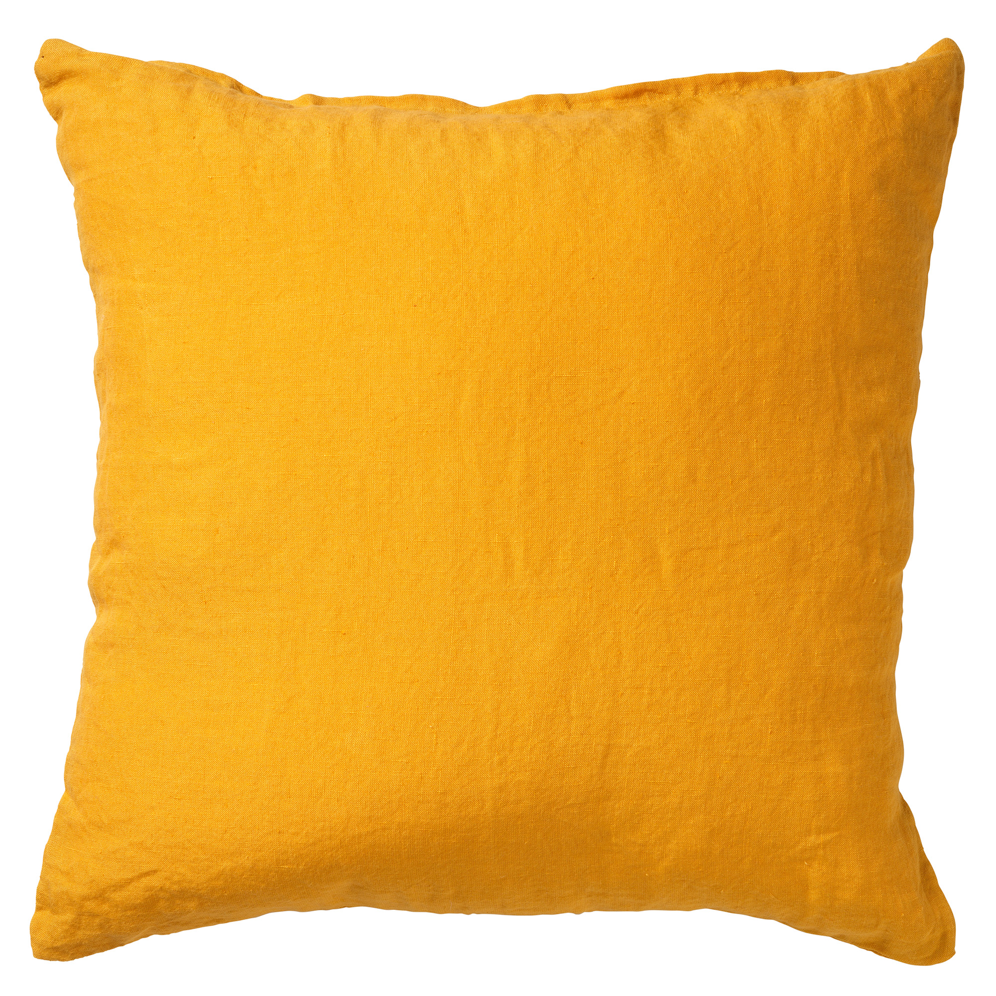 LINN - Cushion 45x45 cm Golden Glow - yellow-ochre