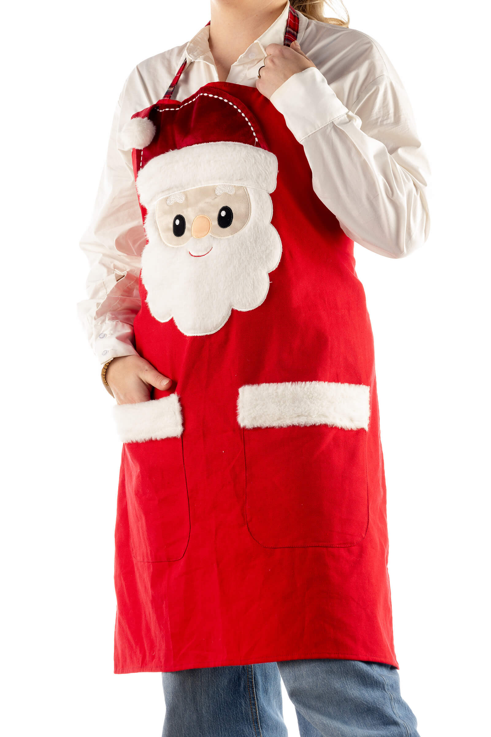 SANTA CHEF - Apron - True Red