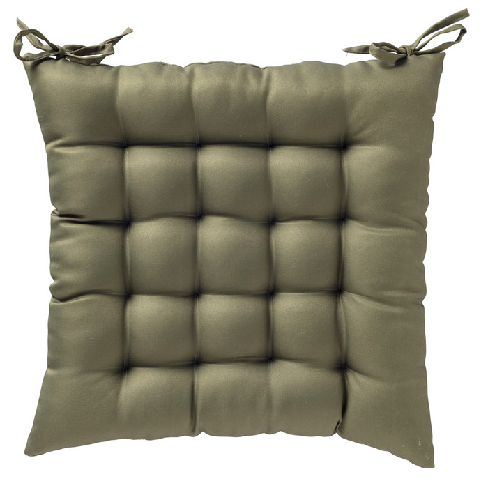 SONNY - Seat Cushion 40x40 cm - Olive Branch