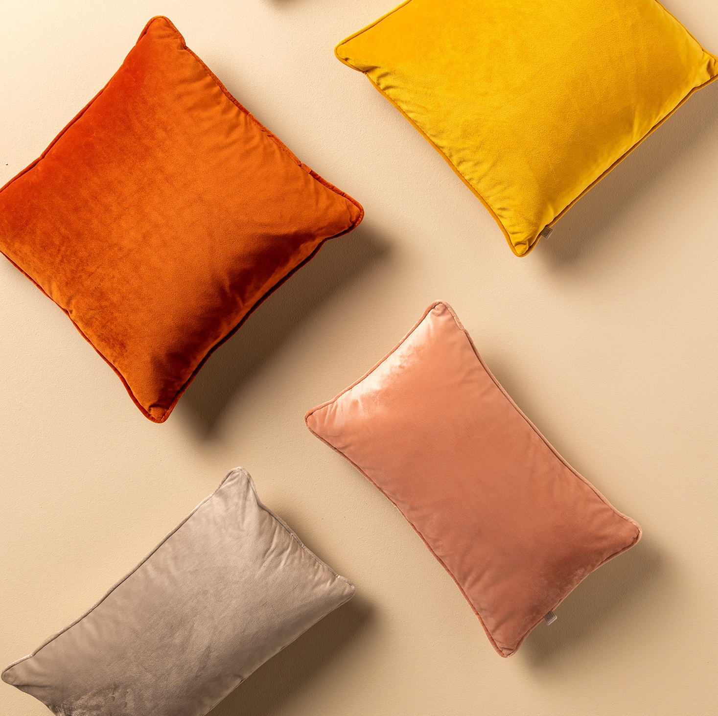 FINN - Coussin en velours Muted Clay 30x50 cm 