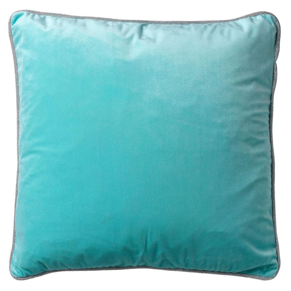 FINN - Coussin en velours Antigua Sand passepoil à paillettes  45x45 cm 