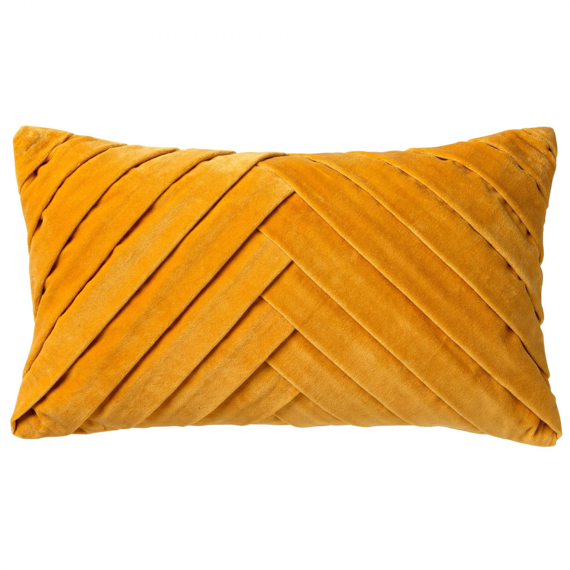 FEMM - Coussin en velours 30x50 cm - Golden Glow - jaune