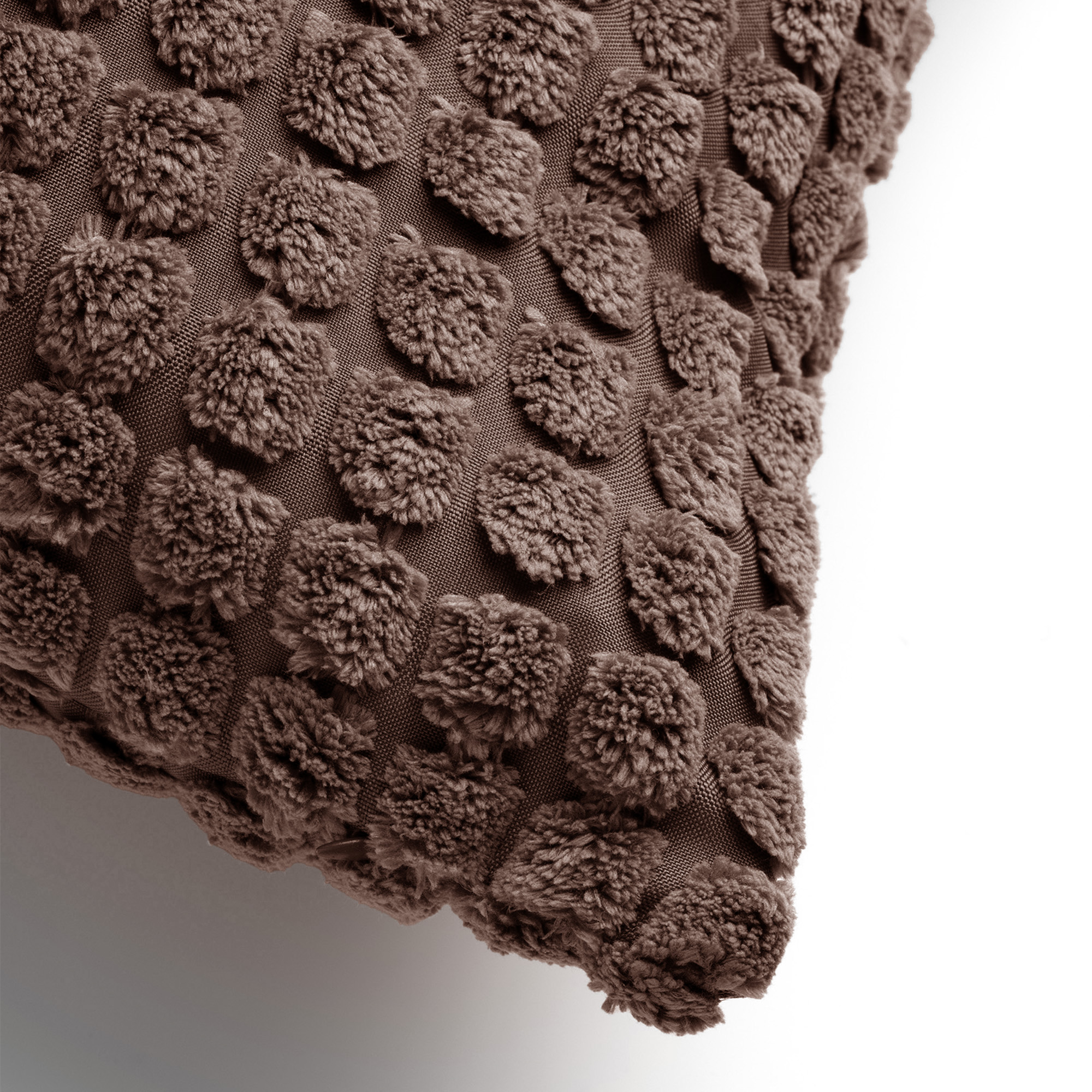 ROME - Coussin 45x45 cm - Chocolate Martini - marron