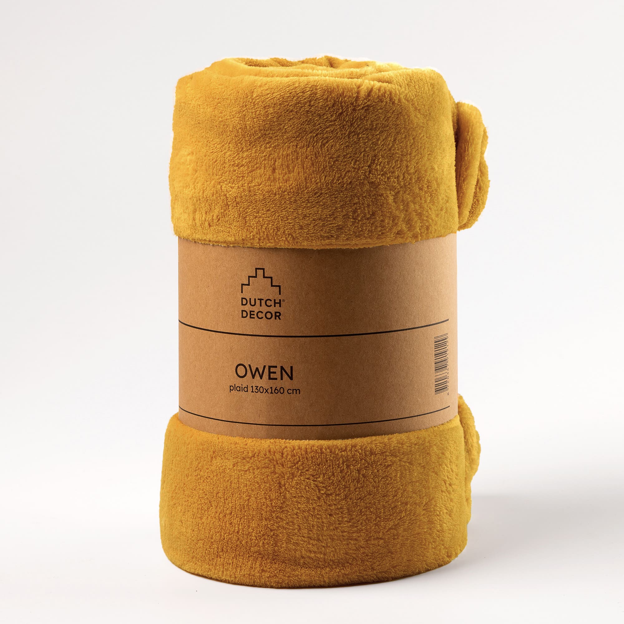 OWEN - Wohndecke 130x160 cm - Chai Tea - gelb OWEN - Wohndecke 130x160 cm - Chai Tea - gelb