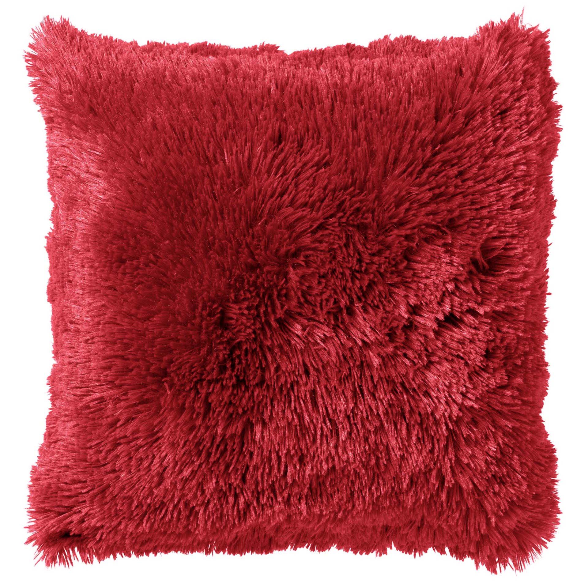 FLUFFY - Cushion 60x60 cm Chili Pepper - red