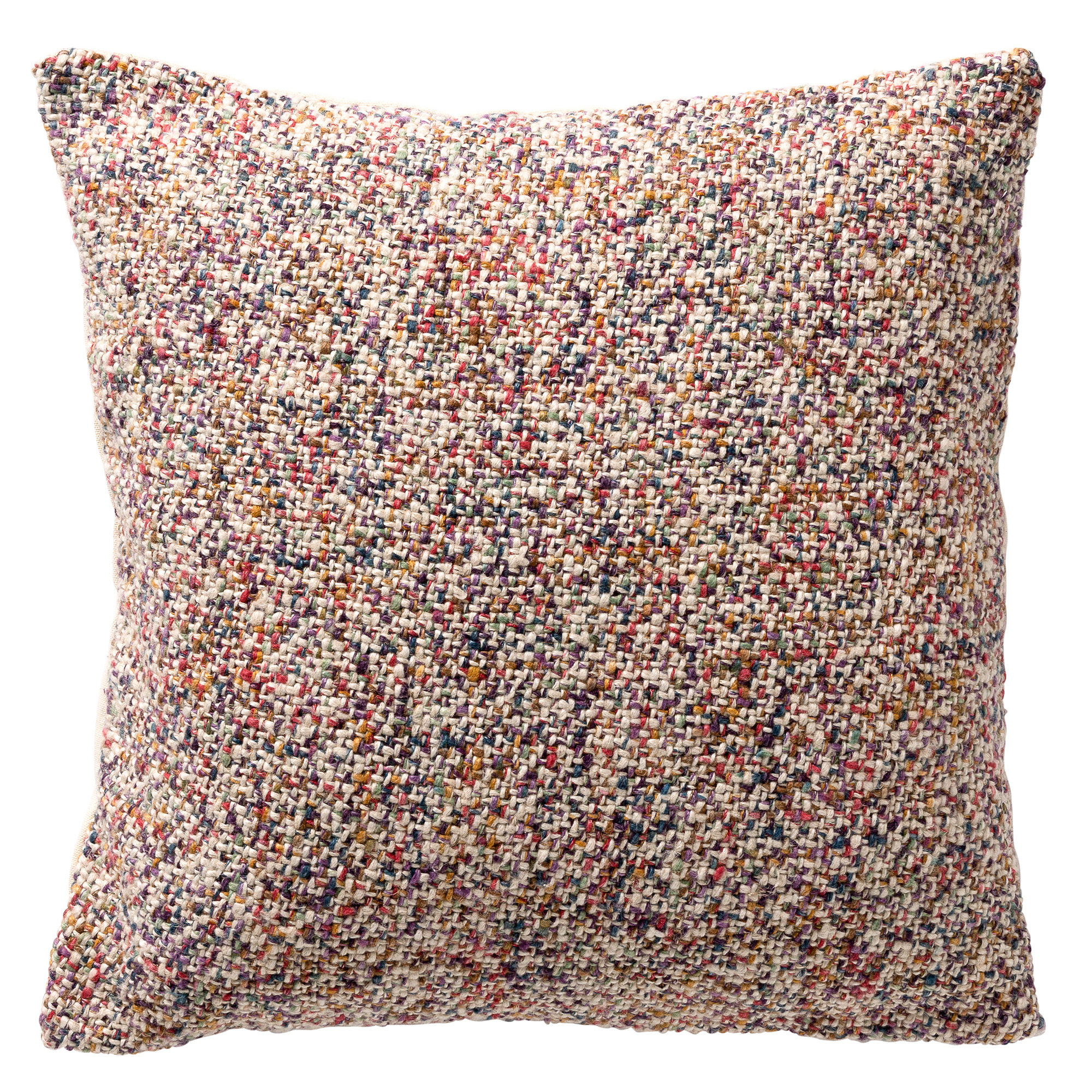 JOEY - Sierkussen 45x45 cm - met kussenhoes van 70% gereclycled katoen - Elderberry