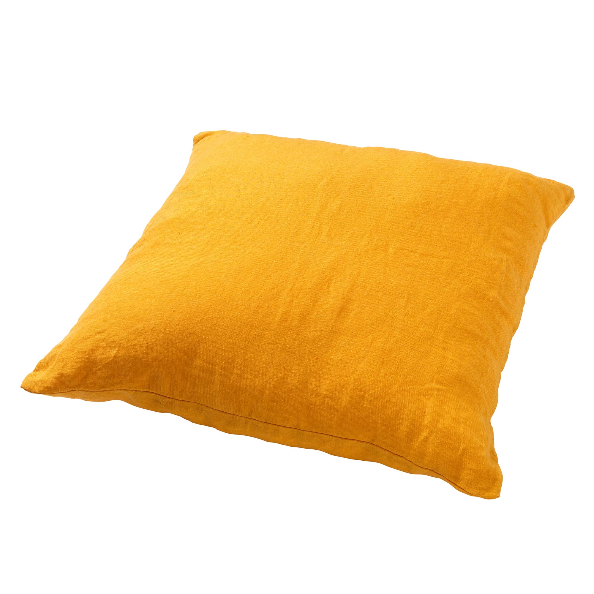 LINN - Cushion 45x45 cm Golden Glow - yellow-ochre