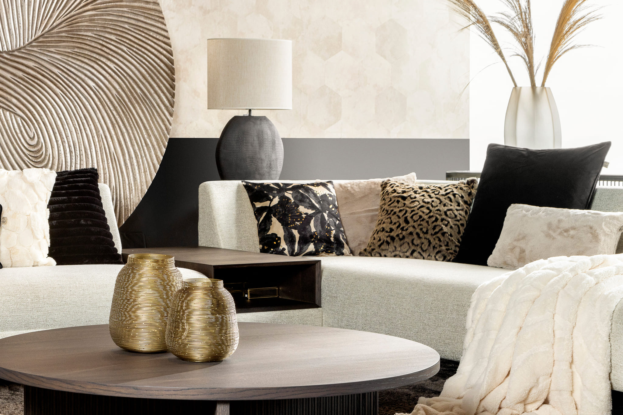 LESLIE - plaid 150x200 cm - Tofu - beige