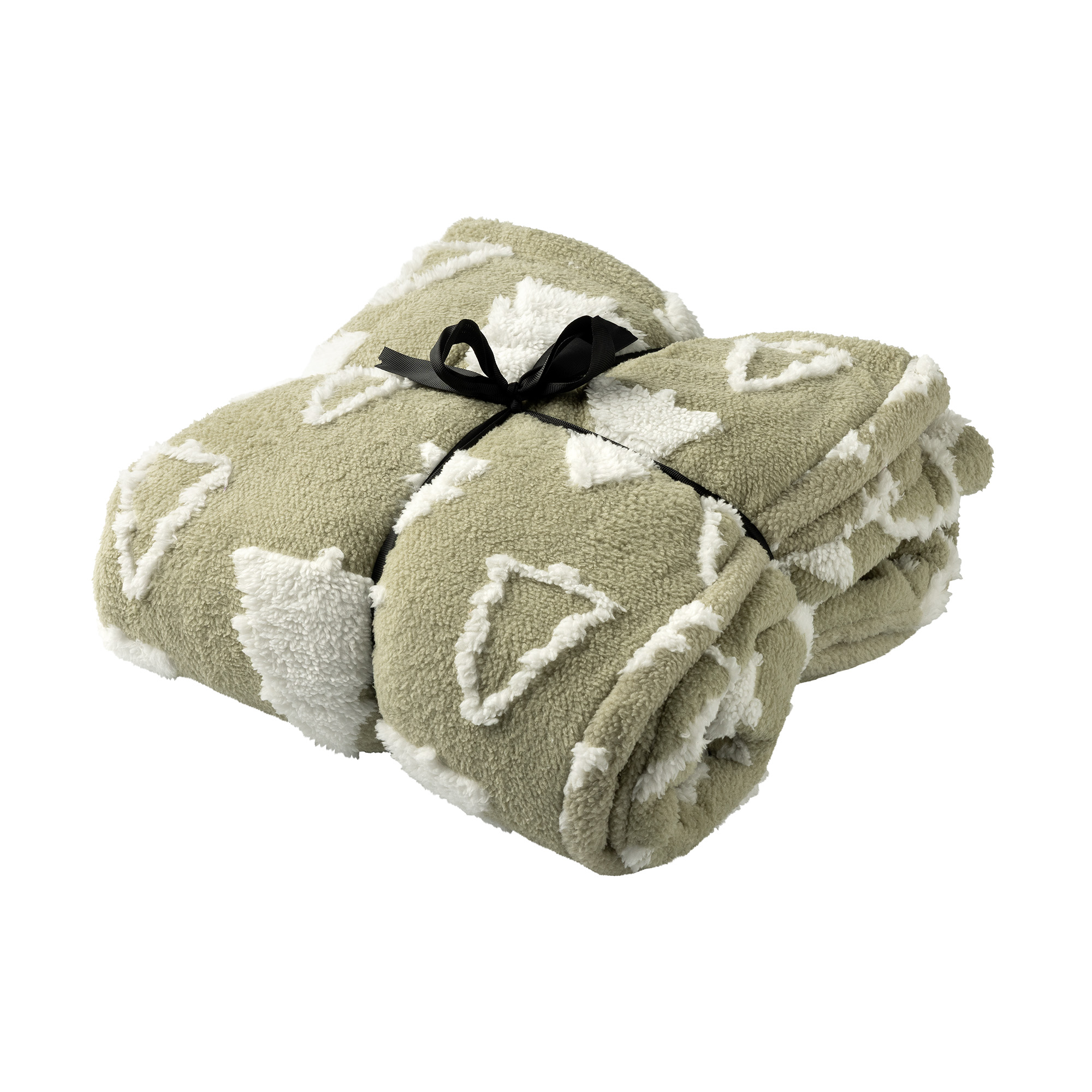 PINE - hoodie 70x110 cm - volwassenen - hoodie deken - unisex - Abbey Stone - groen