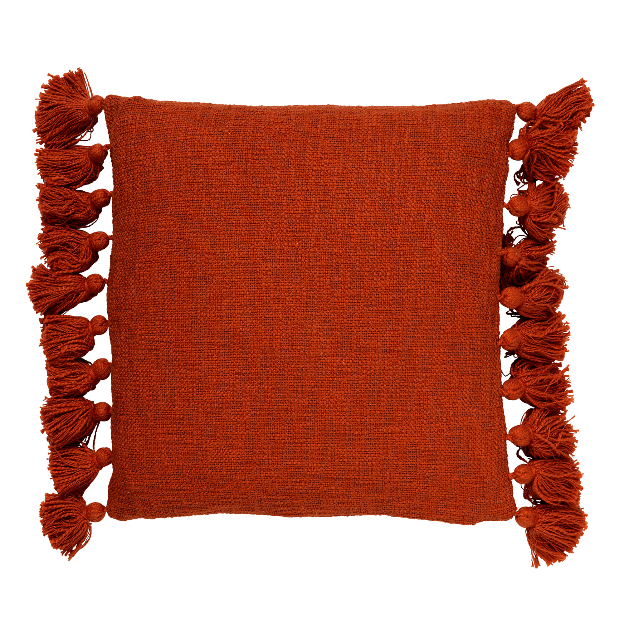 RUBY - Coussin en coton Potters Clay 45x45 cm 