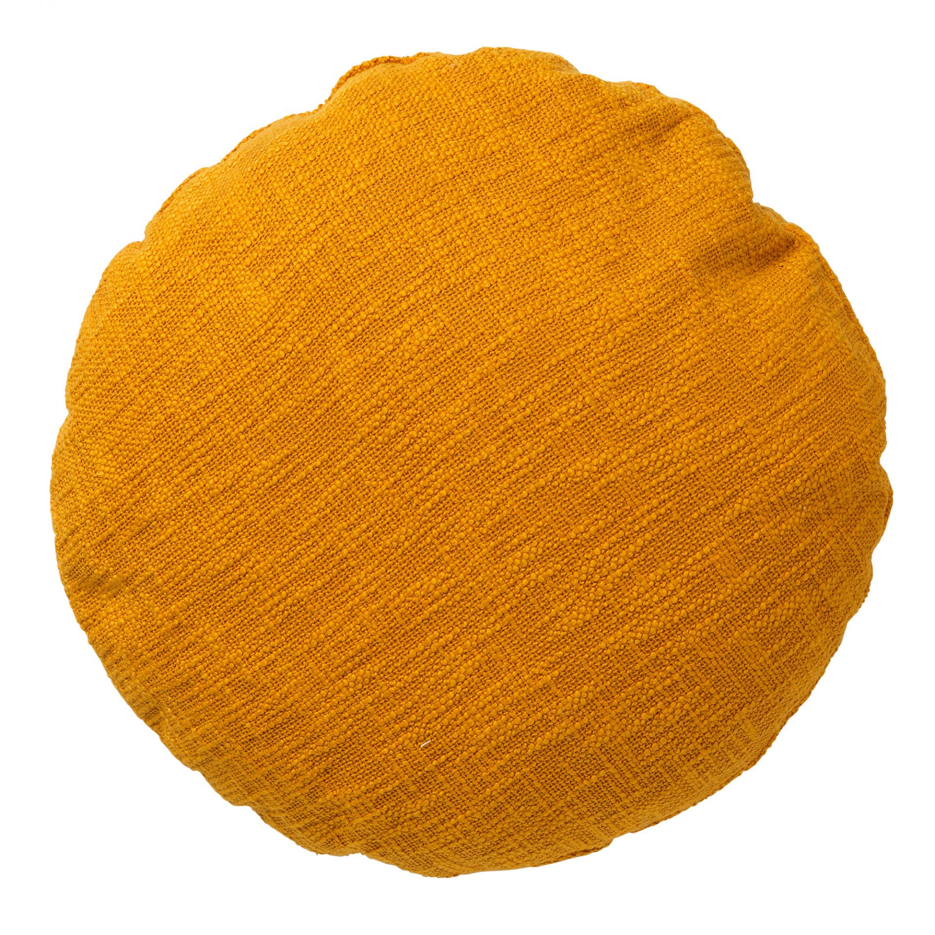 ABEY - Coussin en coton 50 cm Golden Glow - jaune