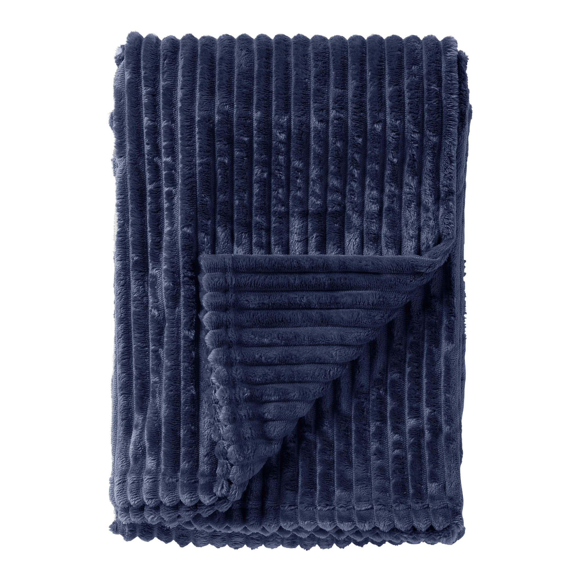 MARTHY - Plaid 140x180 cm - Insignia Blue - Bleu