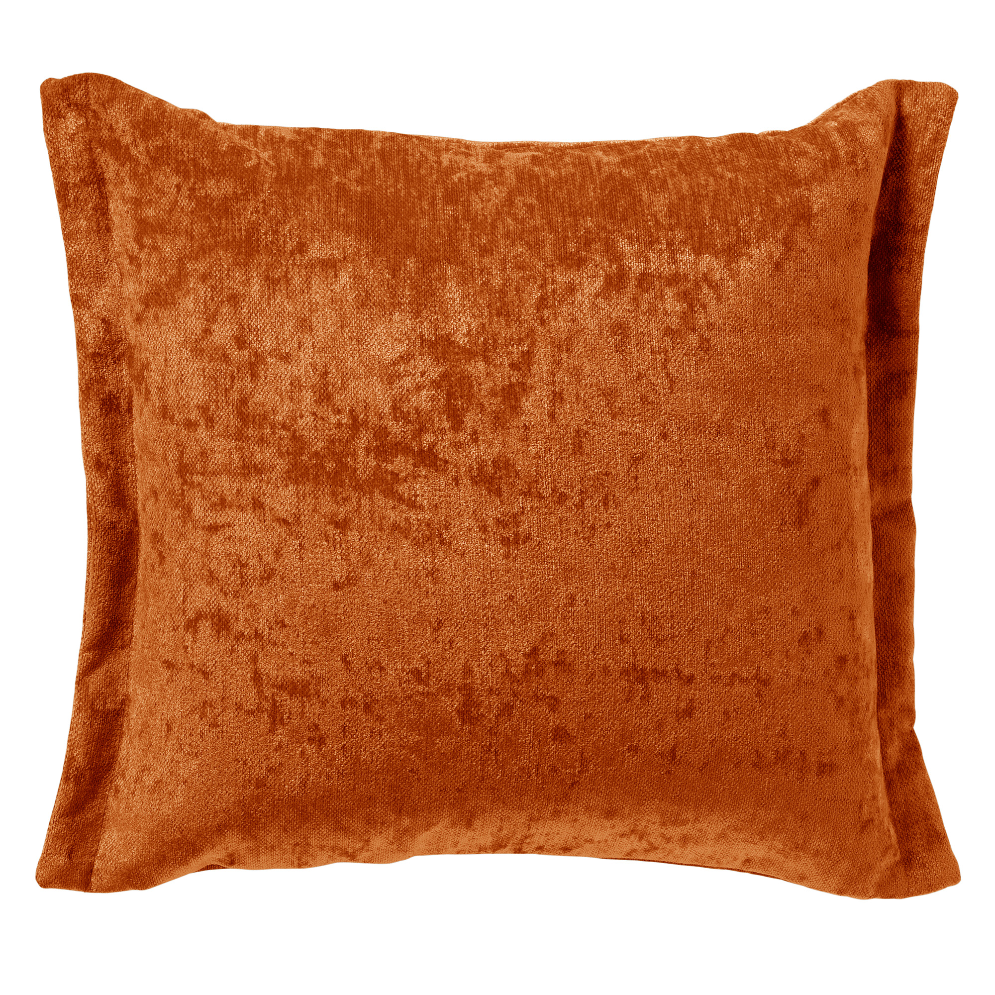 LEWIS - Cushion 45x45 cm Potters Clay - oranje
