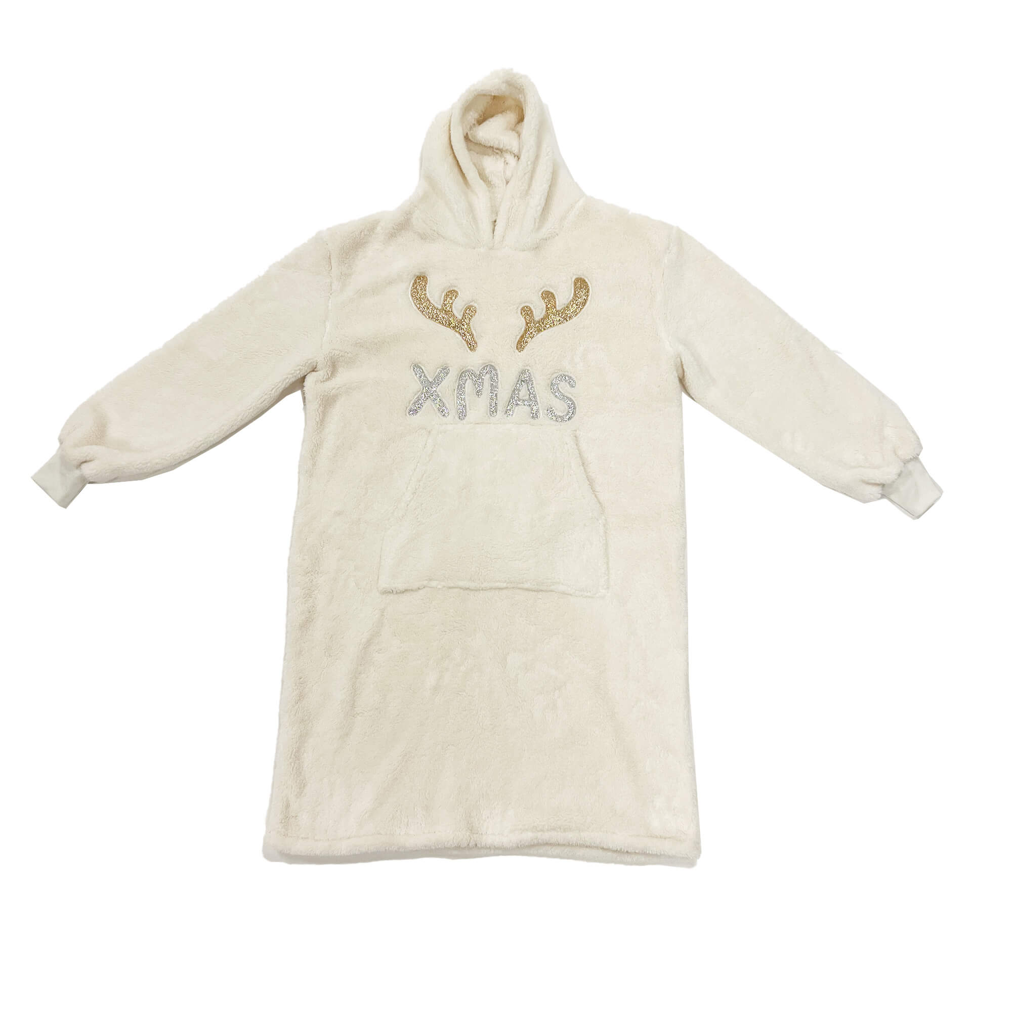 X-MAS - Hoodie 70x110 cm Pristine - beige