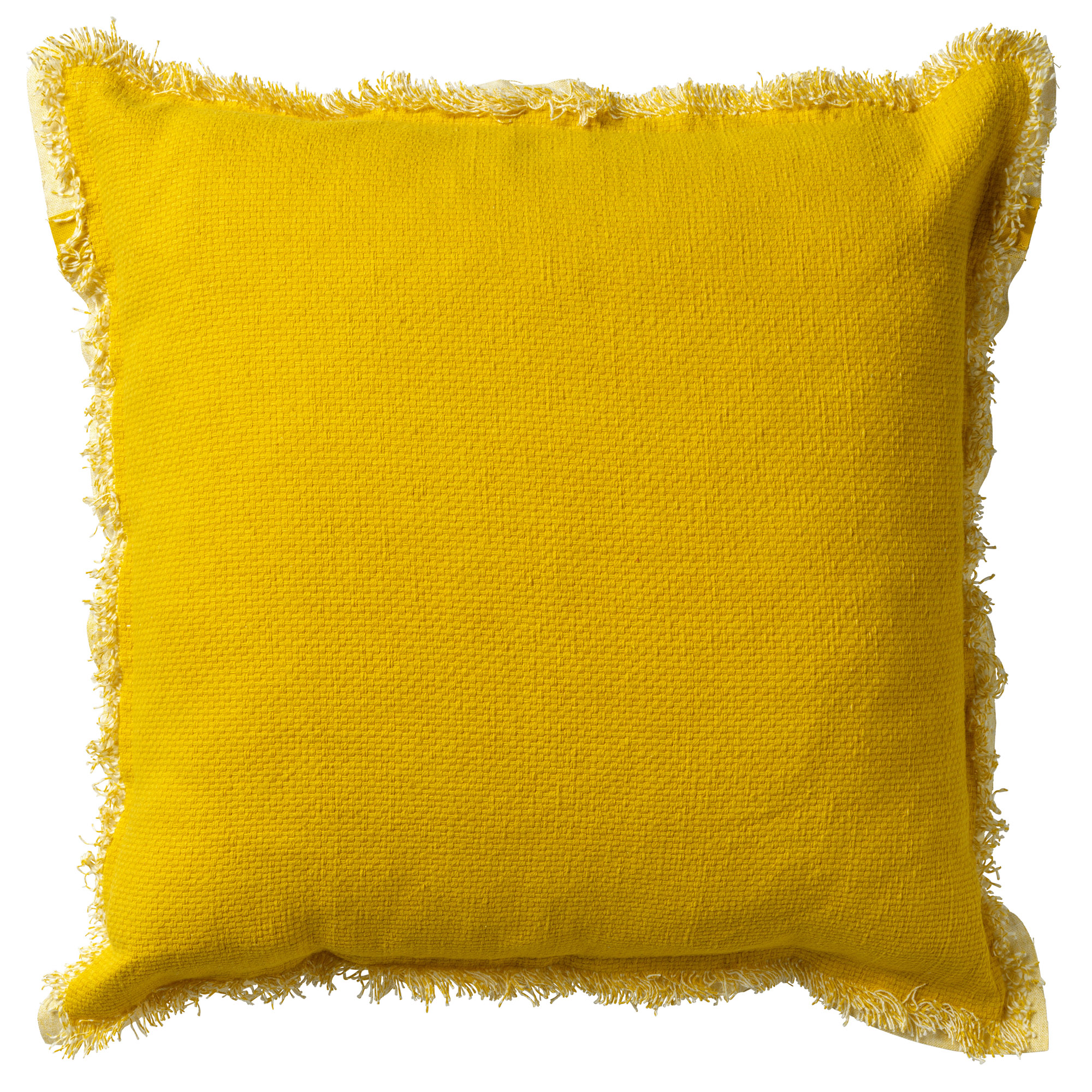 Cushion Burto 60x60 cm | Washed cotton | Lemon