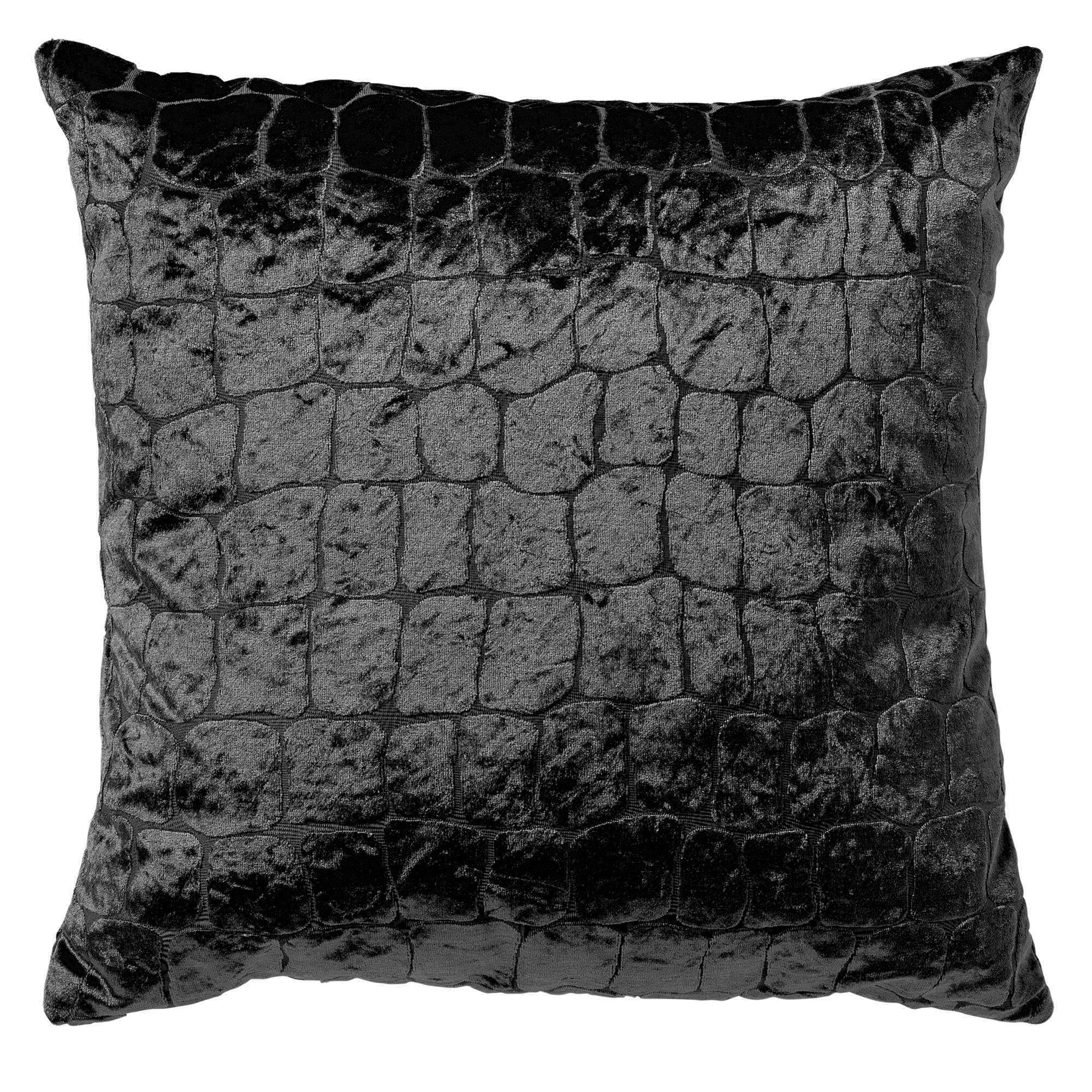 COLETTE - Cushion cover 45x45 cm Raven - black