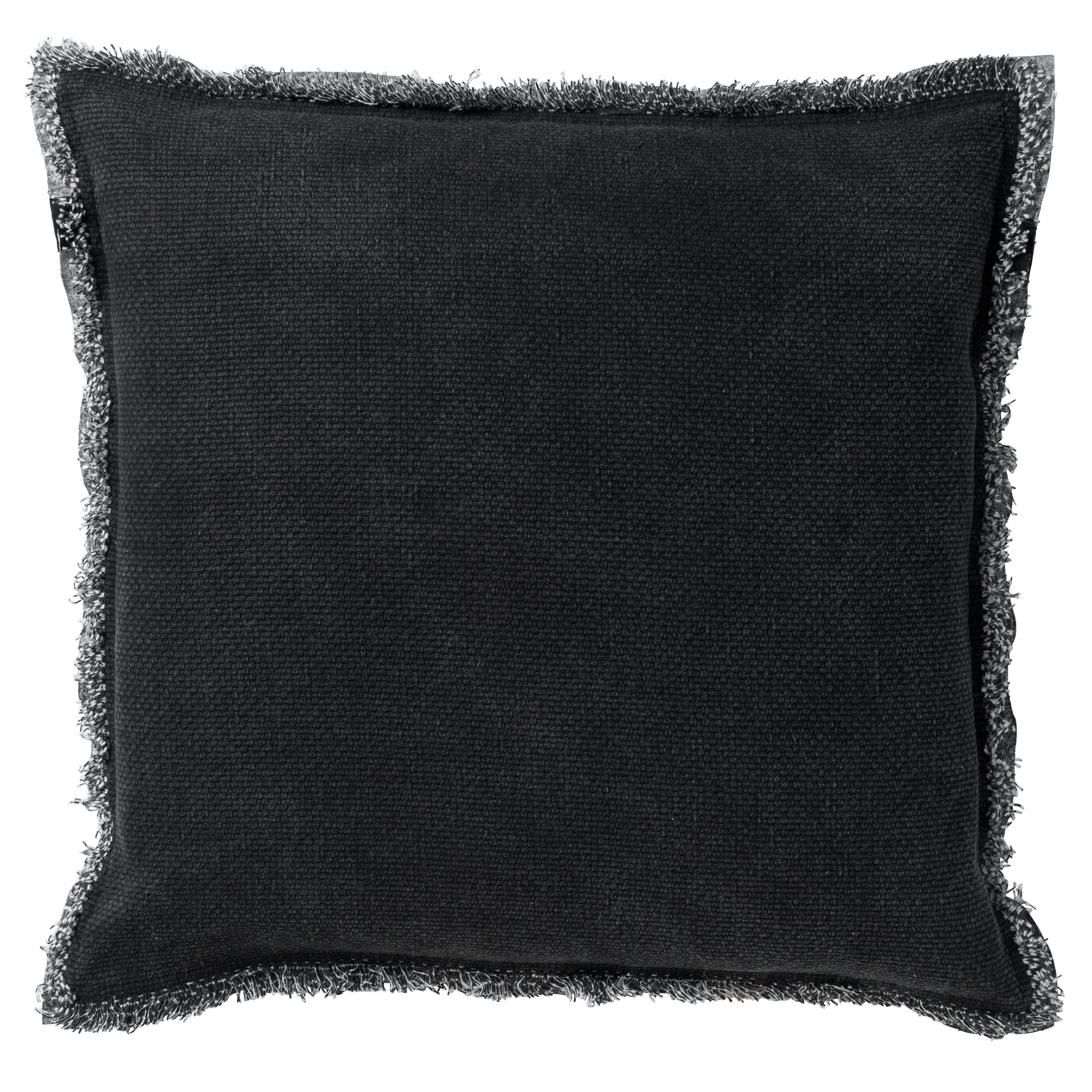 BURTO - Coussin en coton delavé Raven 60x60 cm 