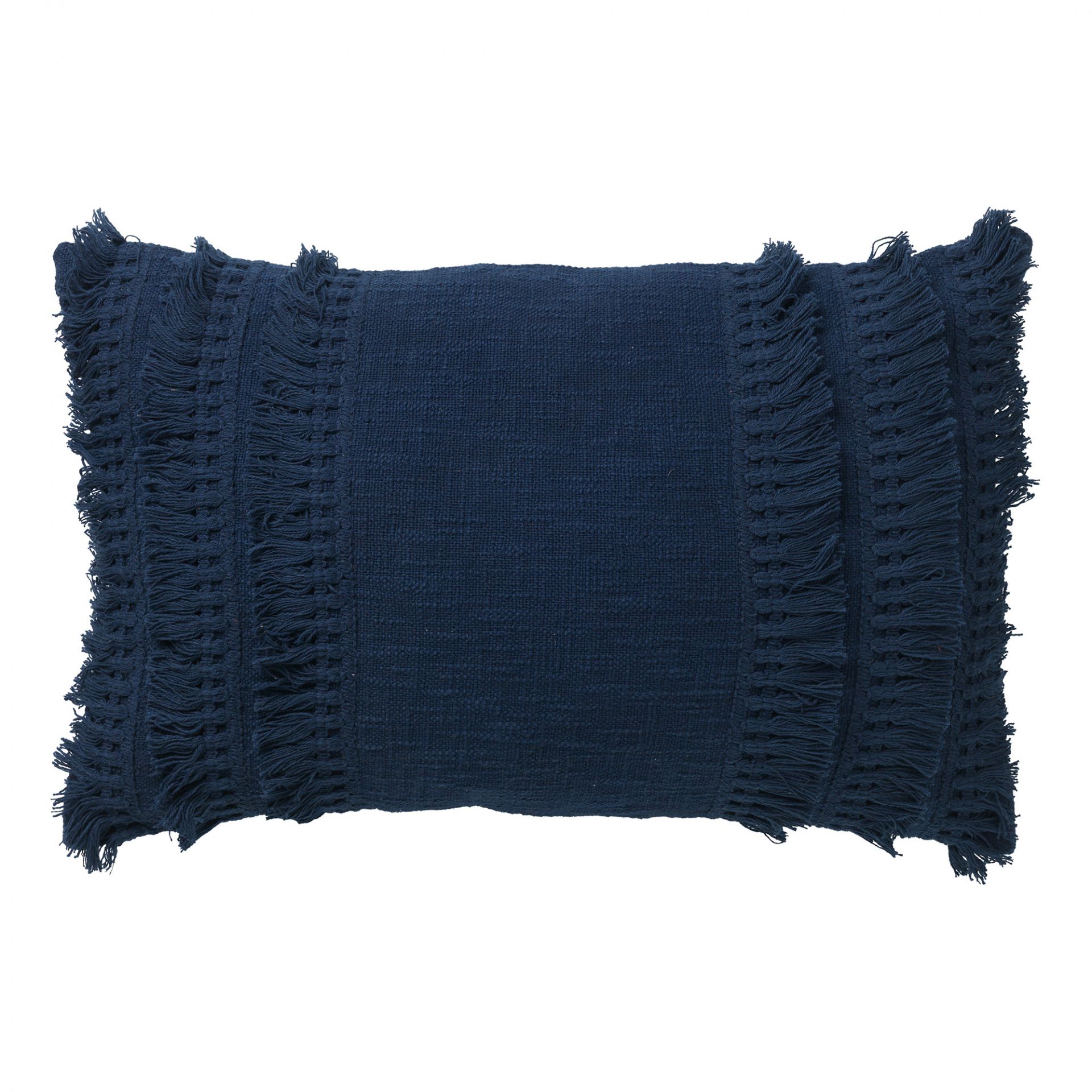 FARA - Cushion cotton 40x60 cm Insignia Blue - blue