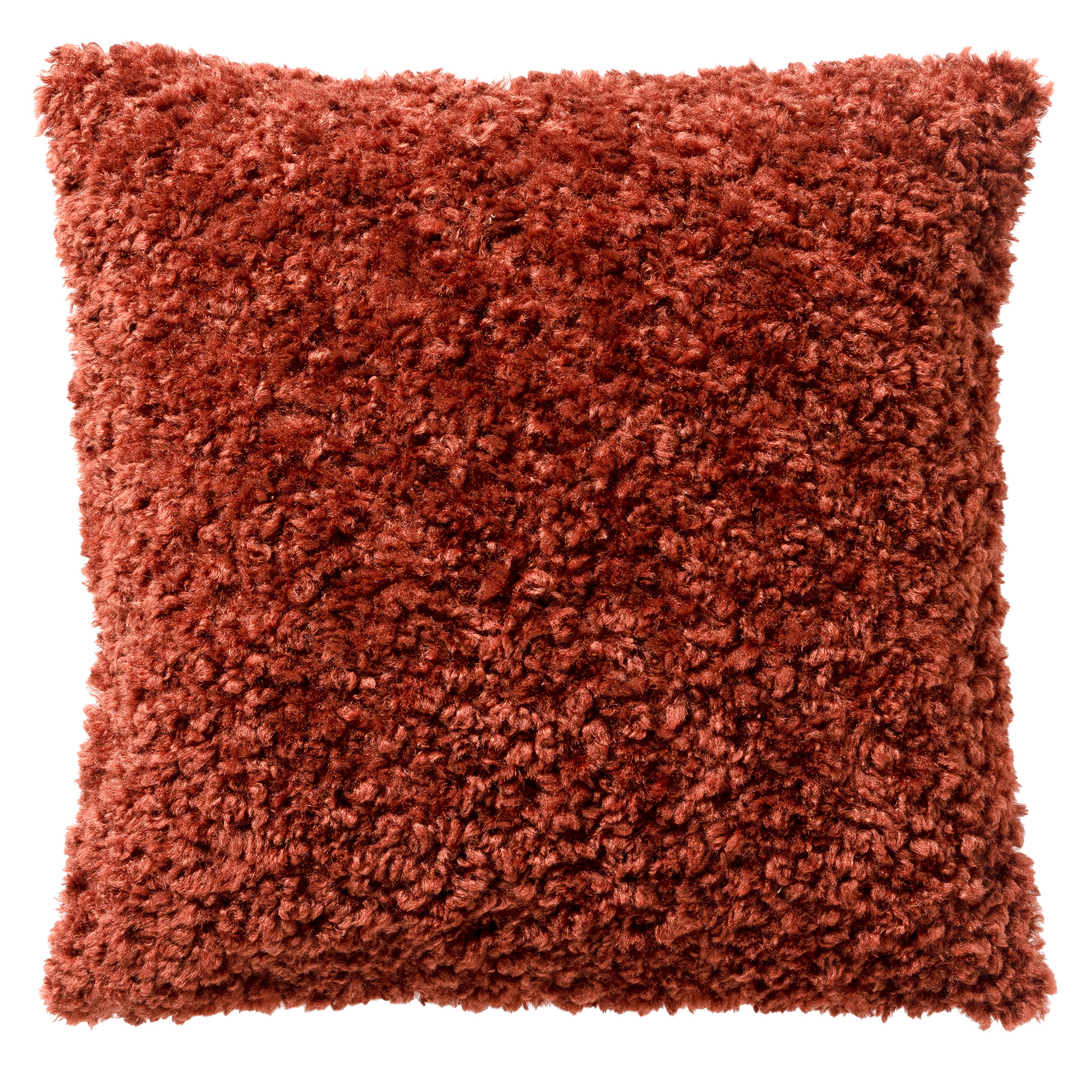 CATO - Cushion 45x45 cm - Brandy Brown - brown