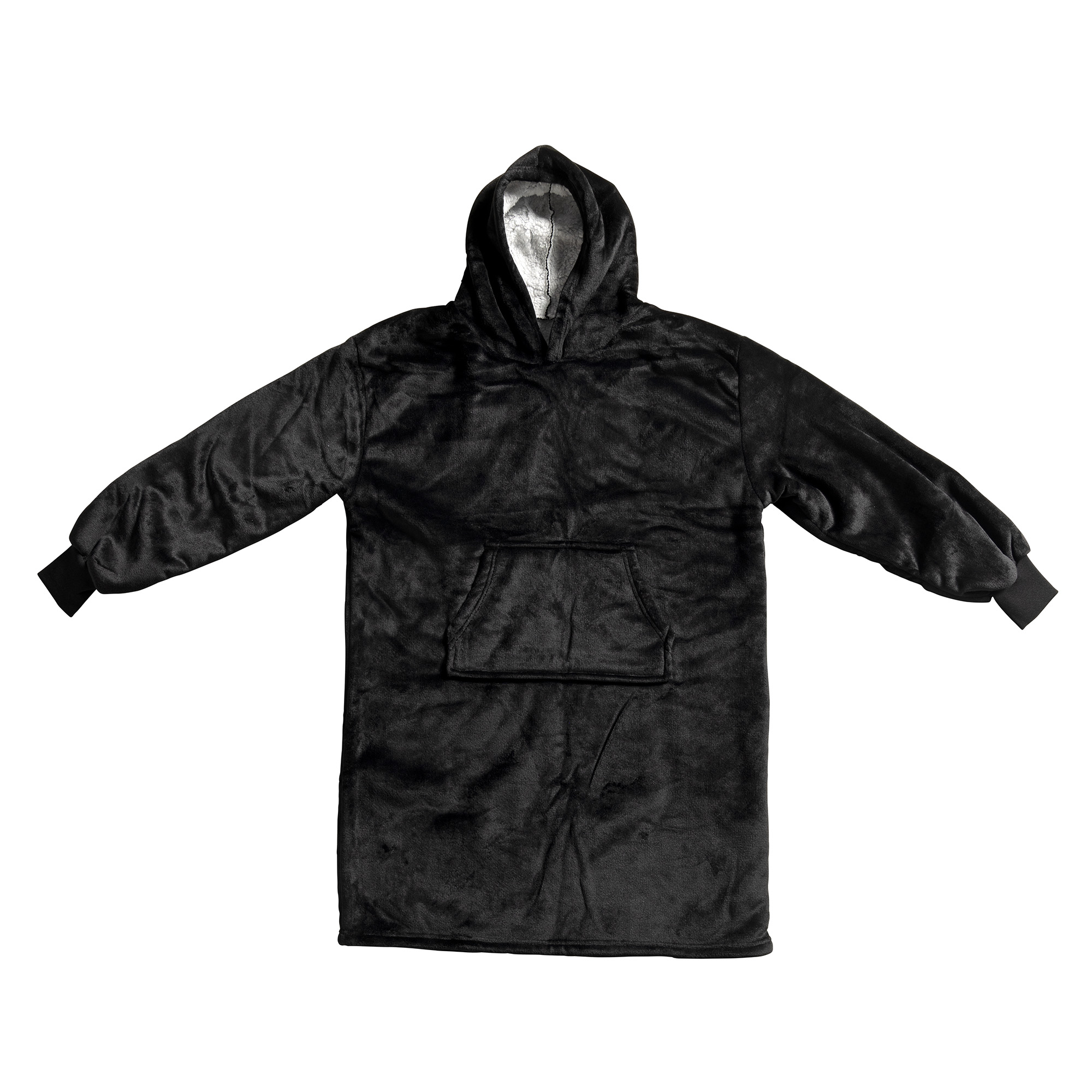 SHERRY - Oversized Hoodie - 70x110 cm - Raven - black
