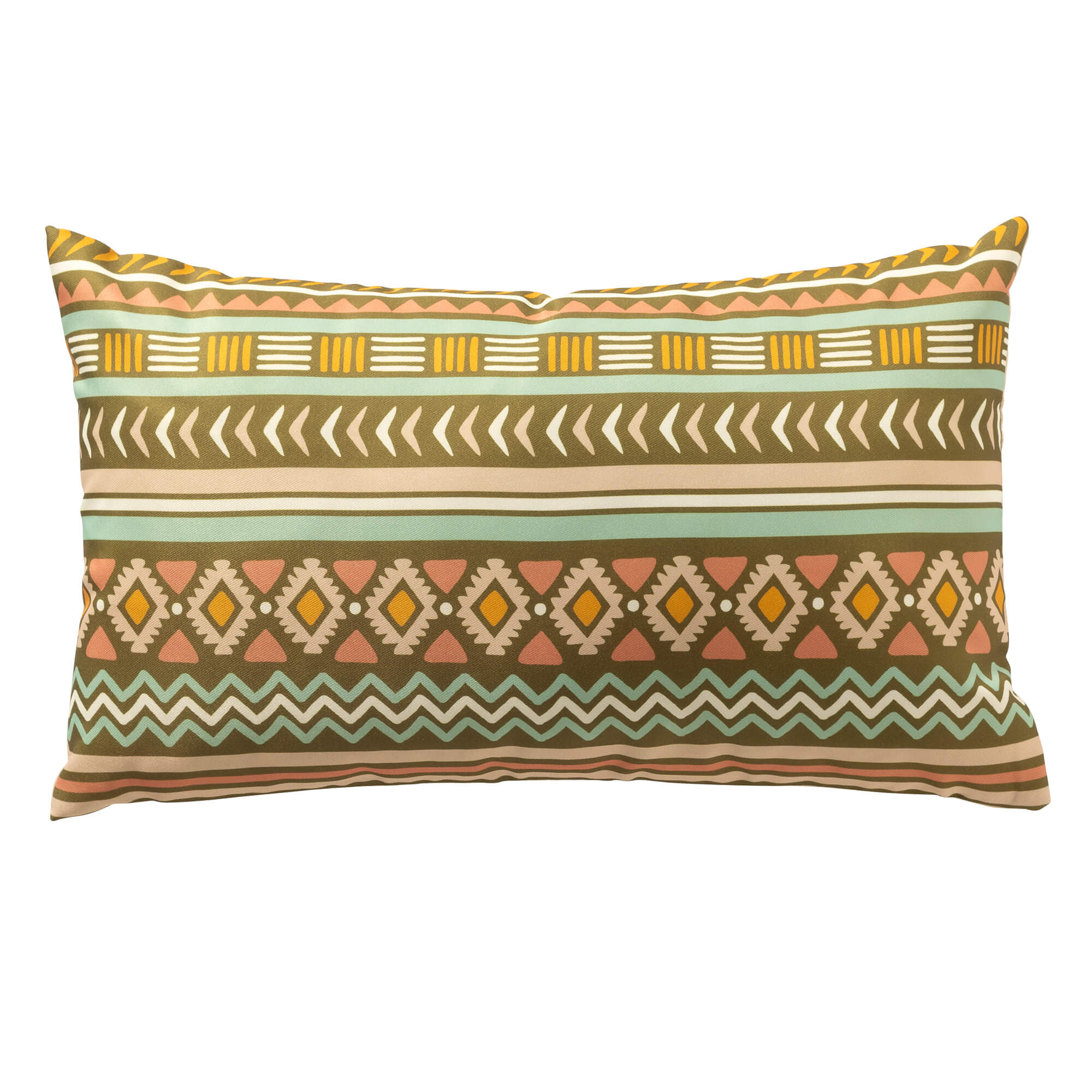 STEVIE – Coussin d’extérieur 30x50 cm – Olive Branch – multicolore