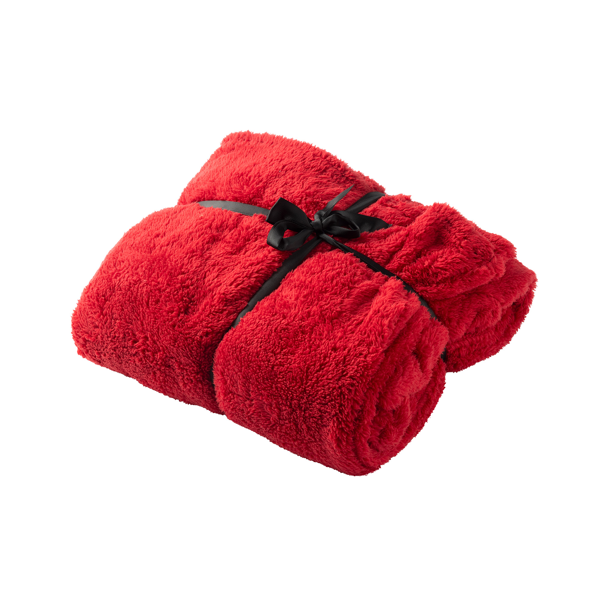 X-MAS - hoodie 70x110 cm - volwassenen - hoodie deken - kerst - Biking Red - rood