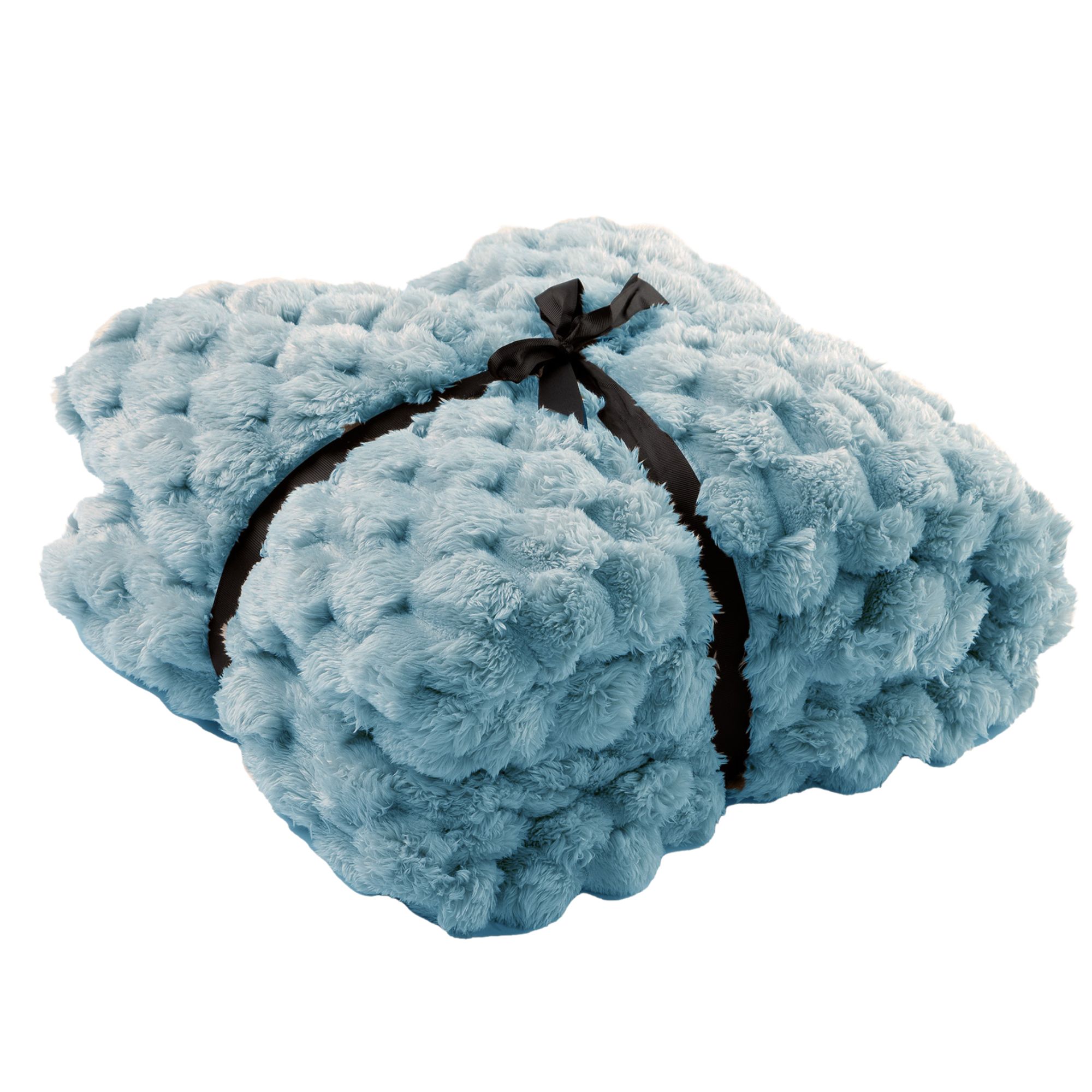 VIVIAN - Plaid 150x200 cm - Sterling Blue - Blue