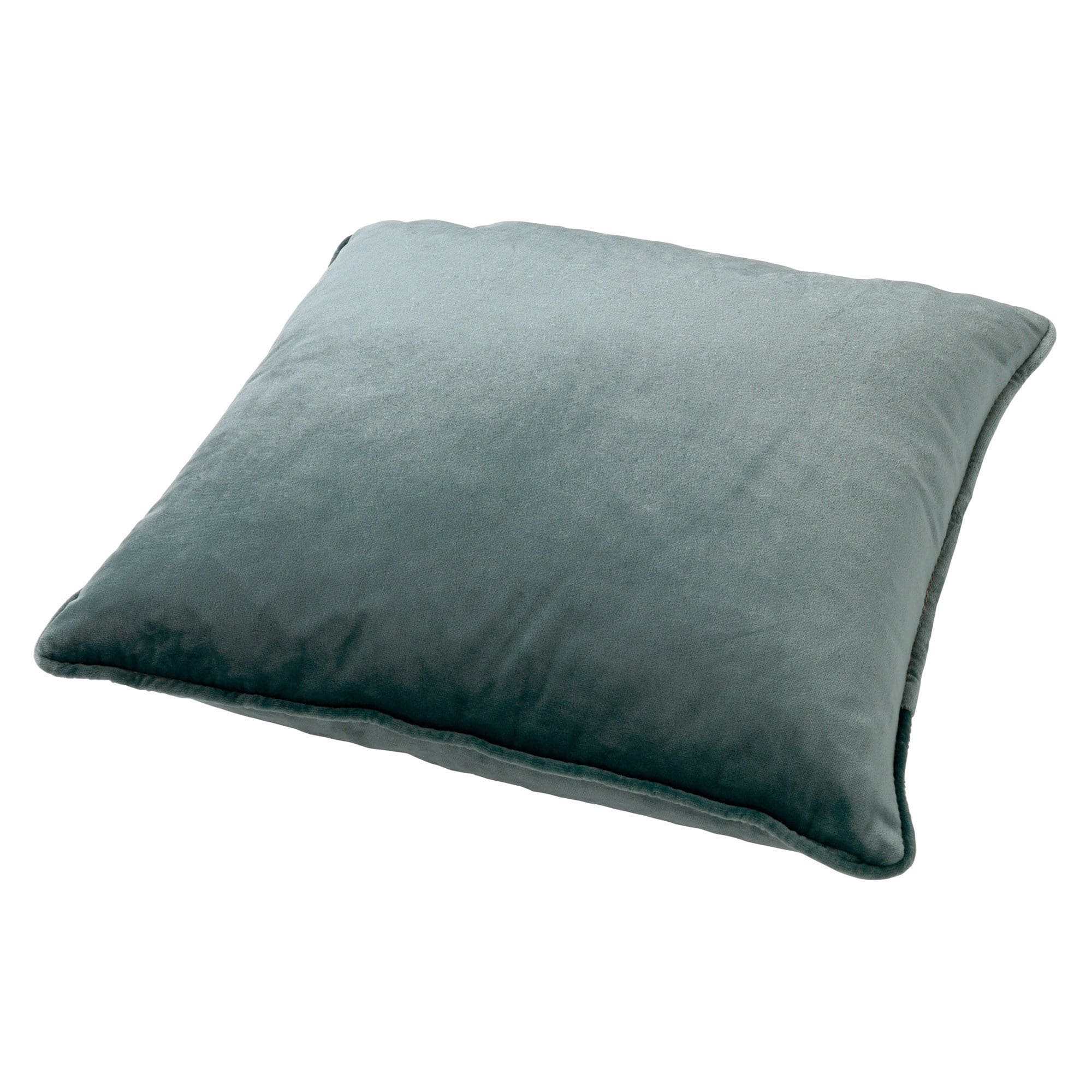 FINN - Coussin en velours Sagebrush Green 45x45 cm 