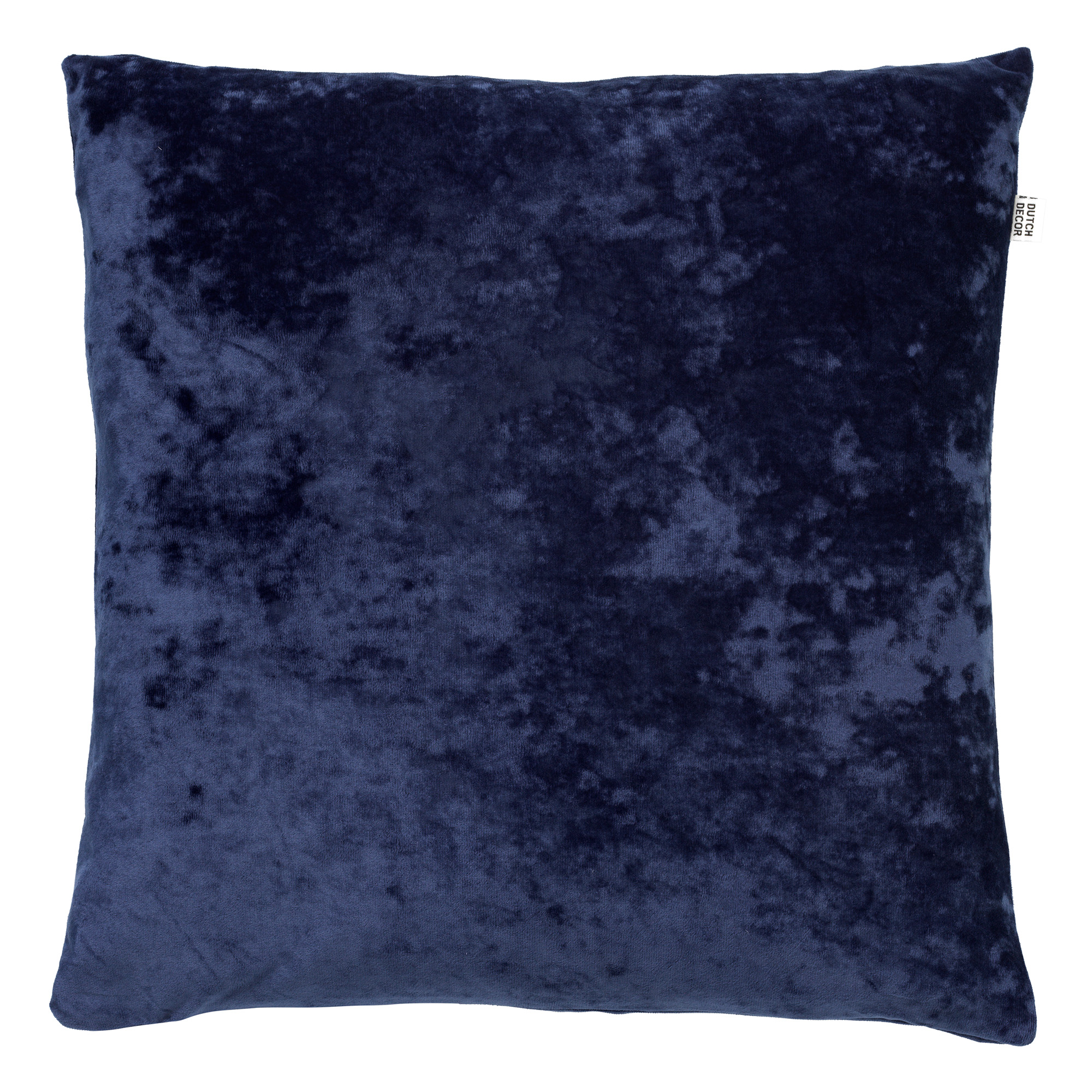 SKY - Sierkussen velvet 45x45 cm - Insignia Blue - donkerblauw