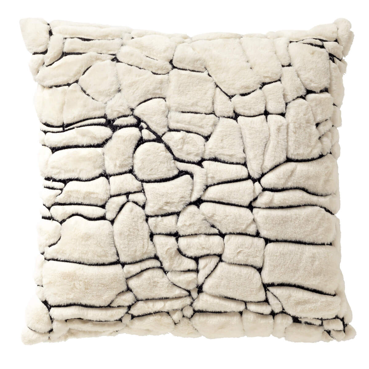 RODIN - sierkussen 45x45 cm - organisch - Tofu - beige