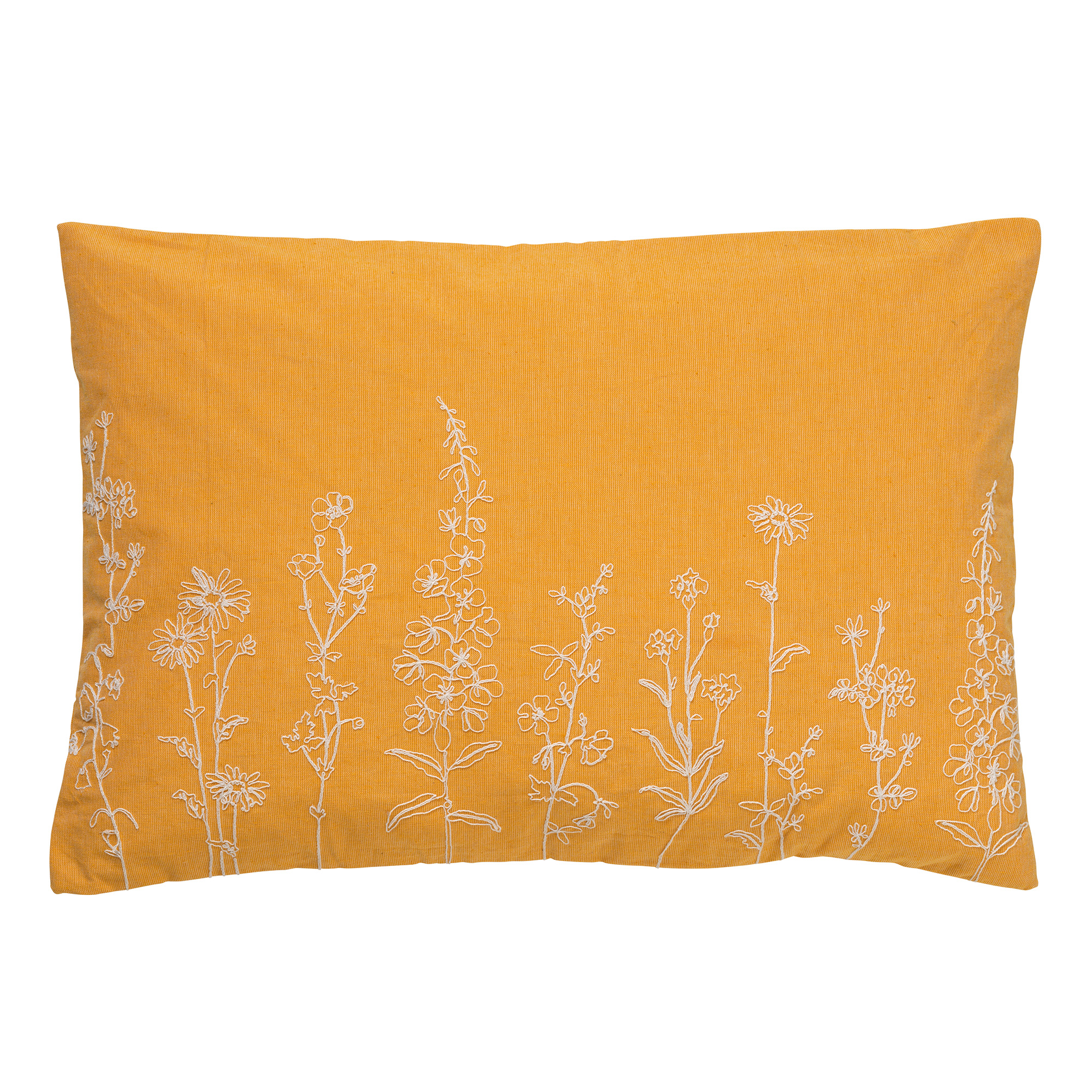 MADELIN - Cushion cover 40x60 cm Golden Glow - yellow-ochre