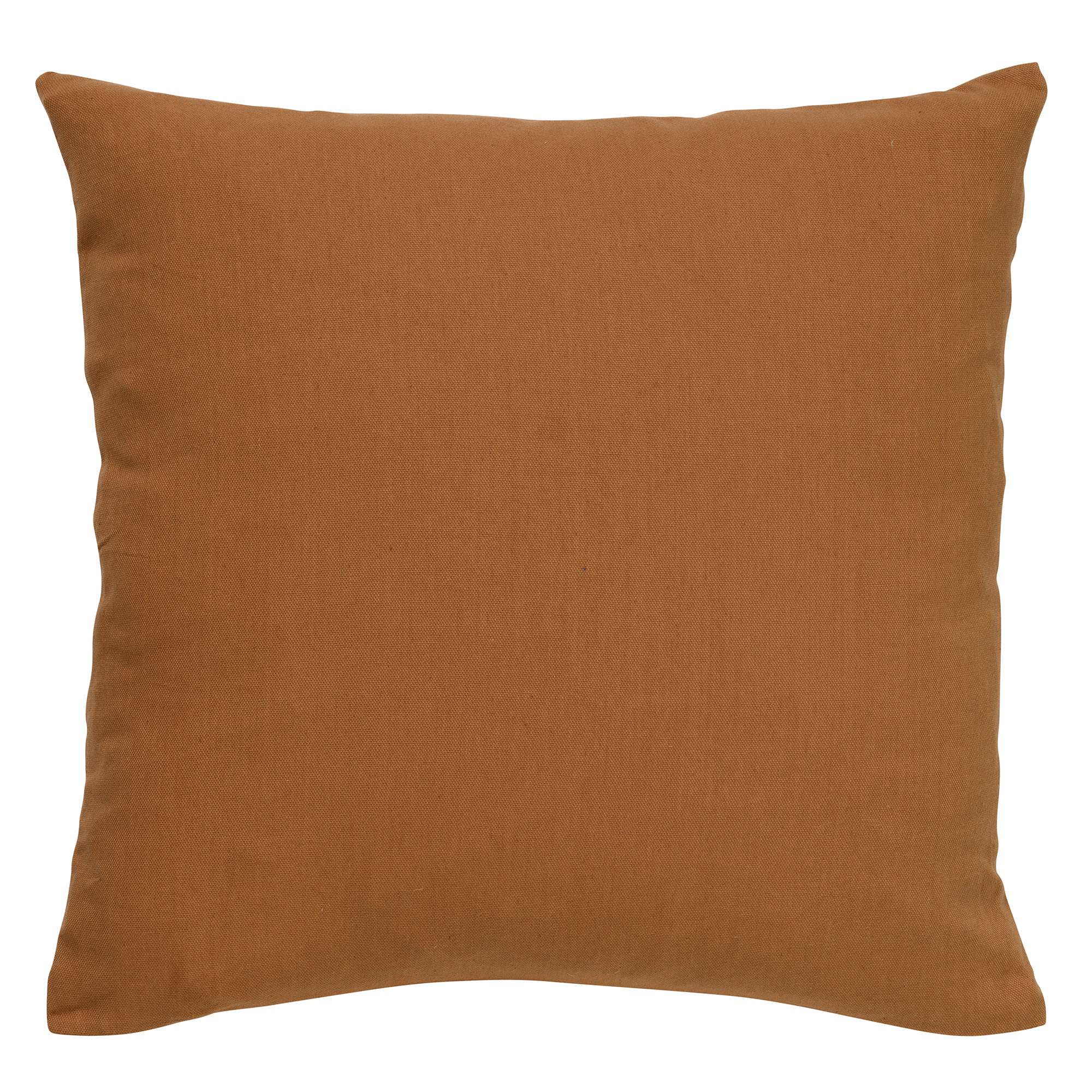JAMES - Cushion cover 45x45 cm Tobacco Brown - 