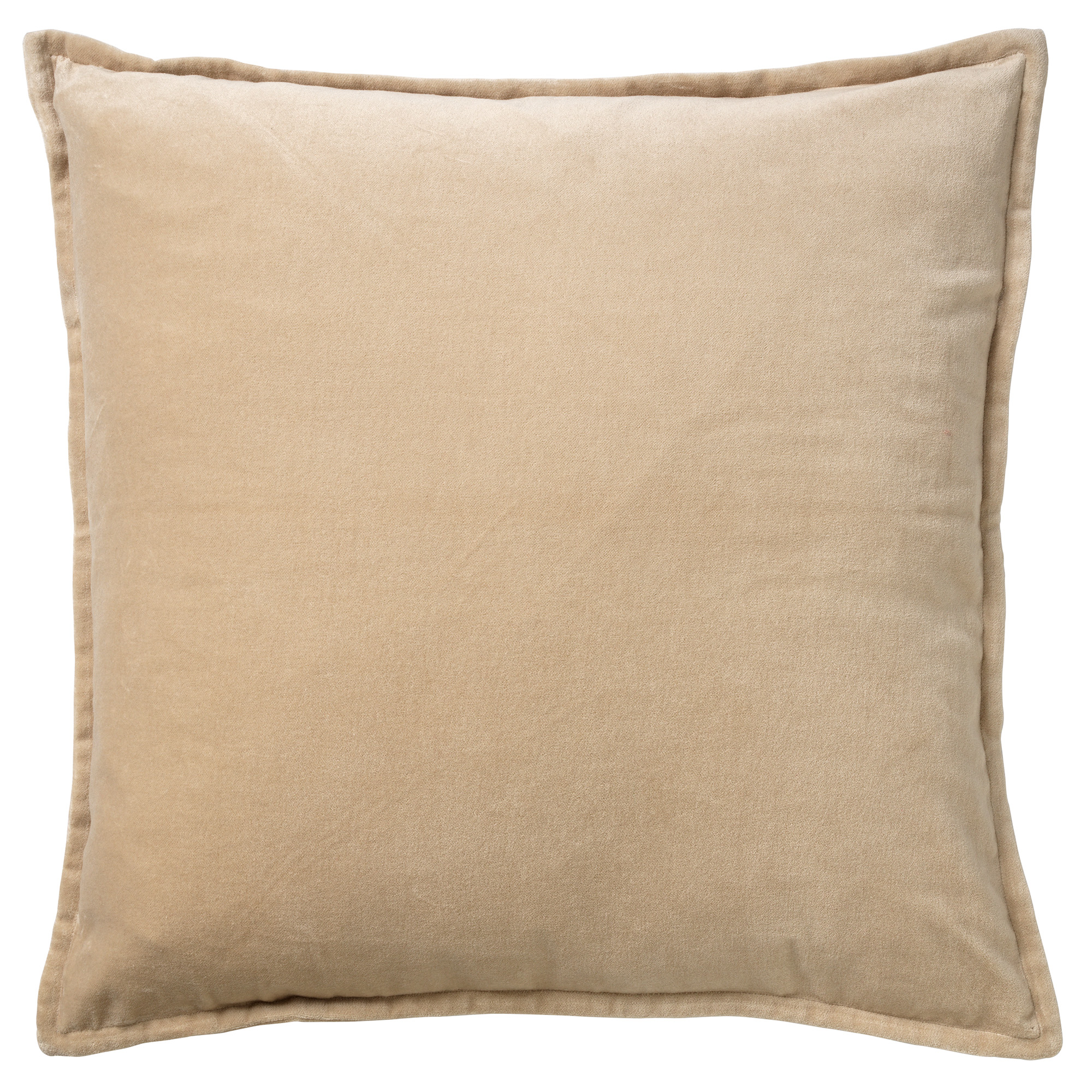 Cushion Caith 50x50 cm | Cotton velvet | Pumice Stone