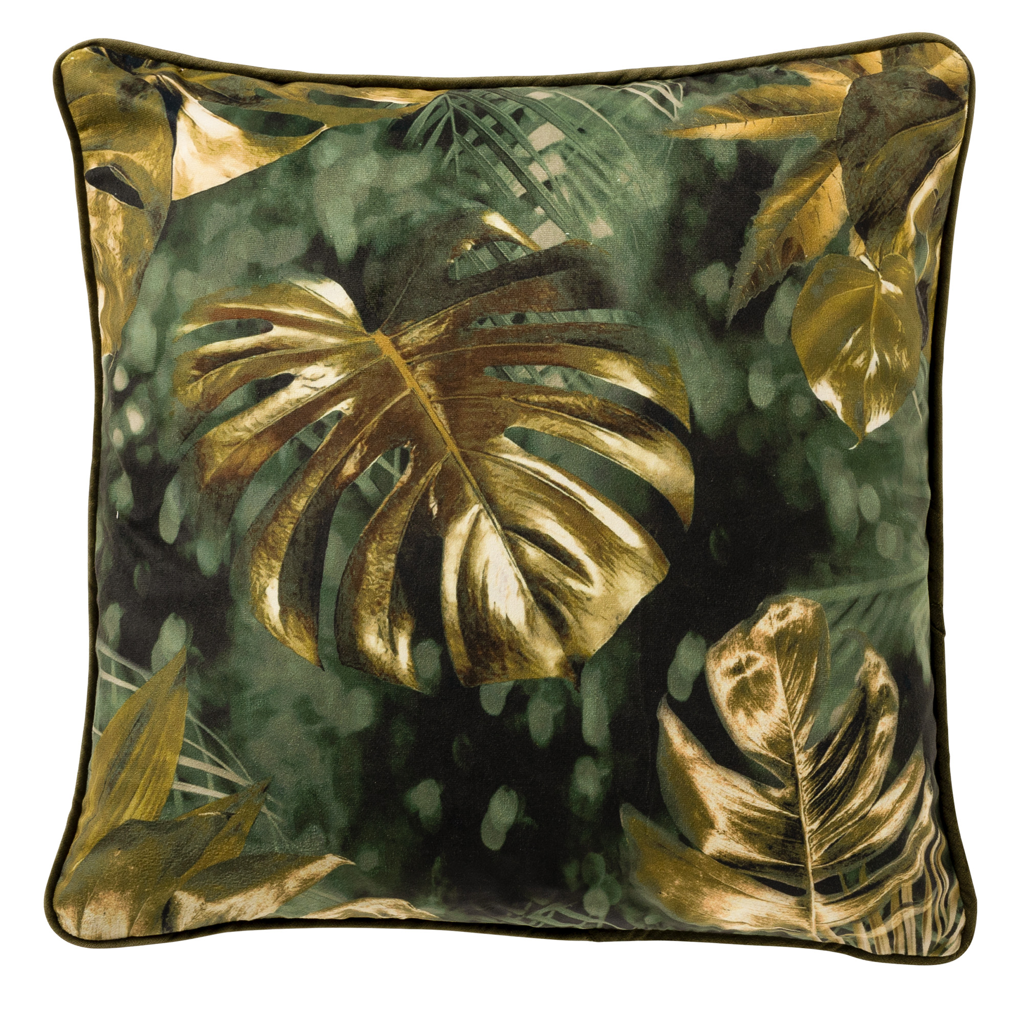 BABEL - Sierkussen velvet Chive 45x45 cm - groen