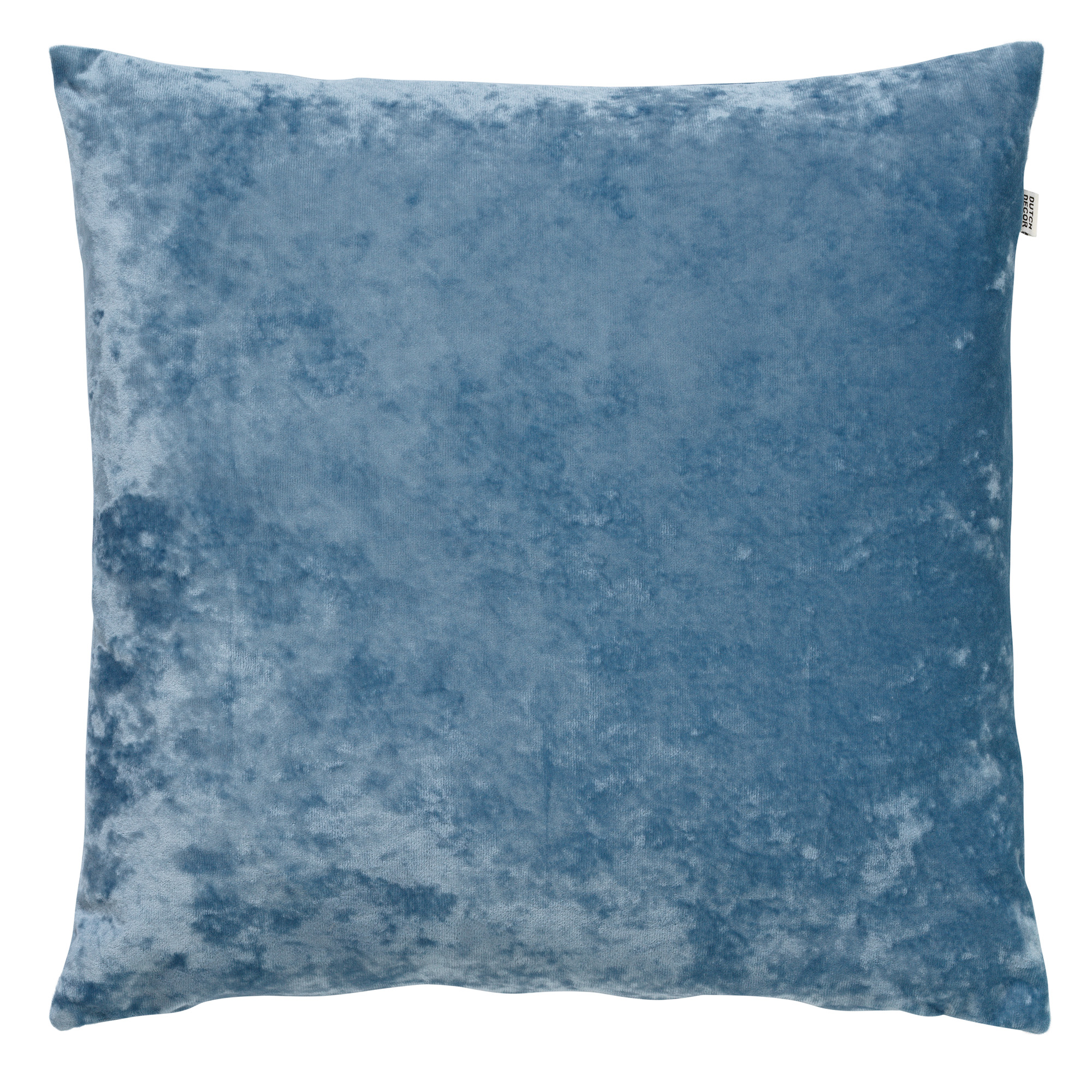 SKY - Sierkussen velvet Provincial Blue 45x45 cm - blauw