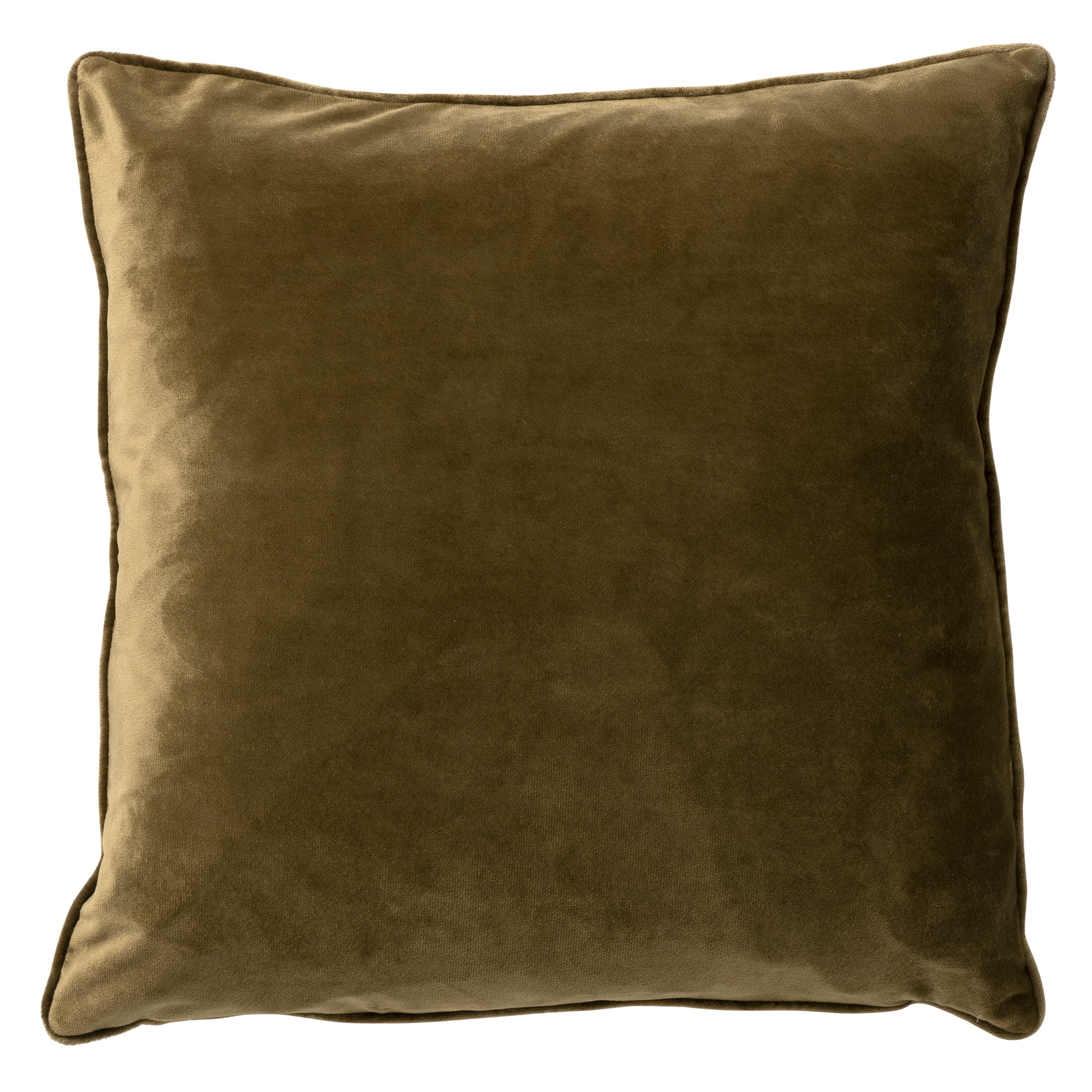 FINN - Housse de coussin velours Military Olive 45x45 cm - vert