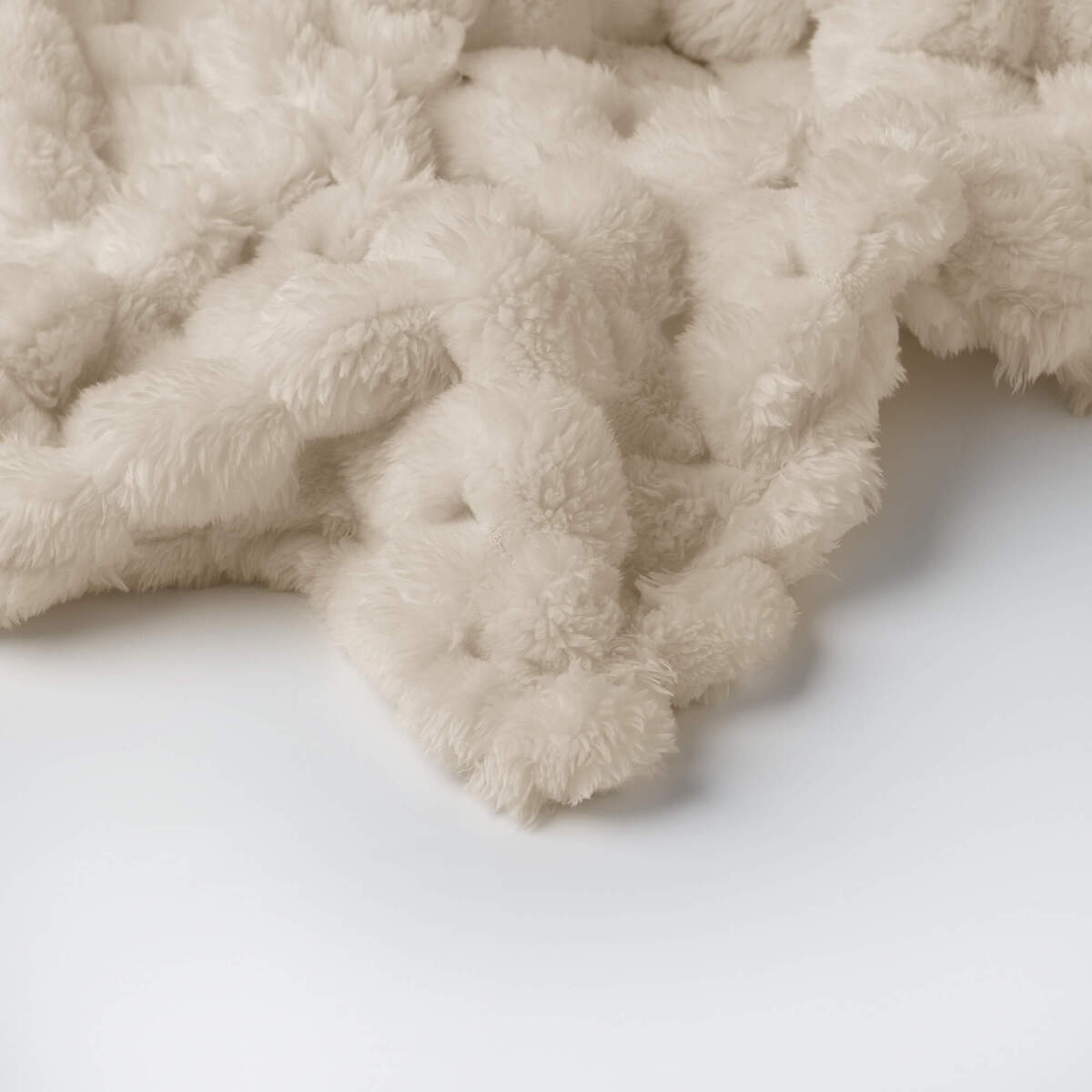 VIVIAN - Plaid 150x200 cm - Pumice Stone - Beige