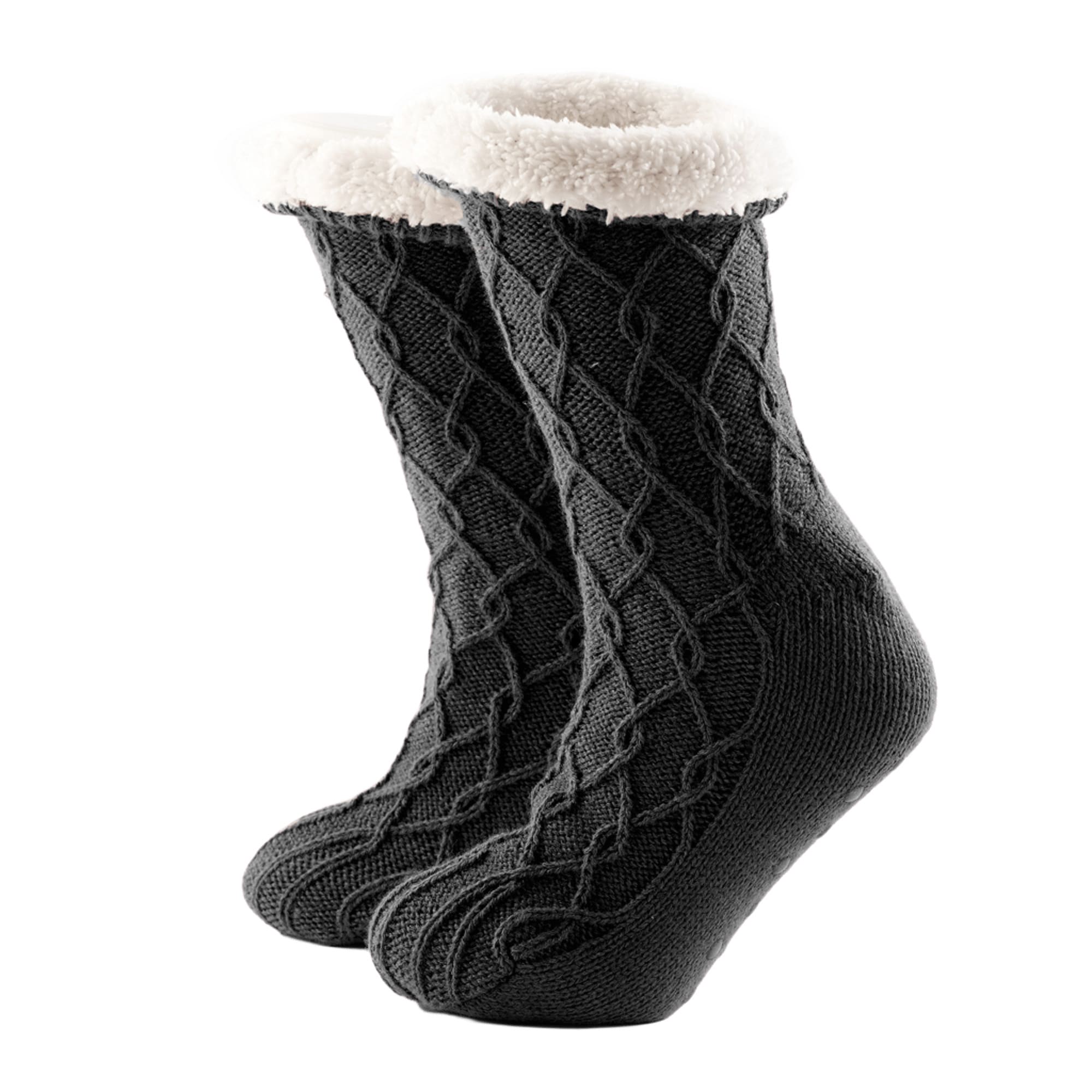 ELLIS - Chaussettes d'intérieur - taille 33/36 - Raven - Noir