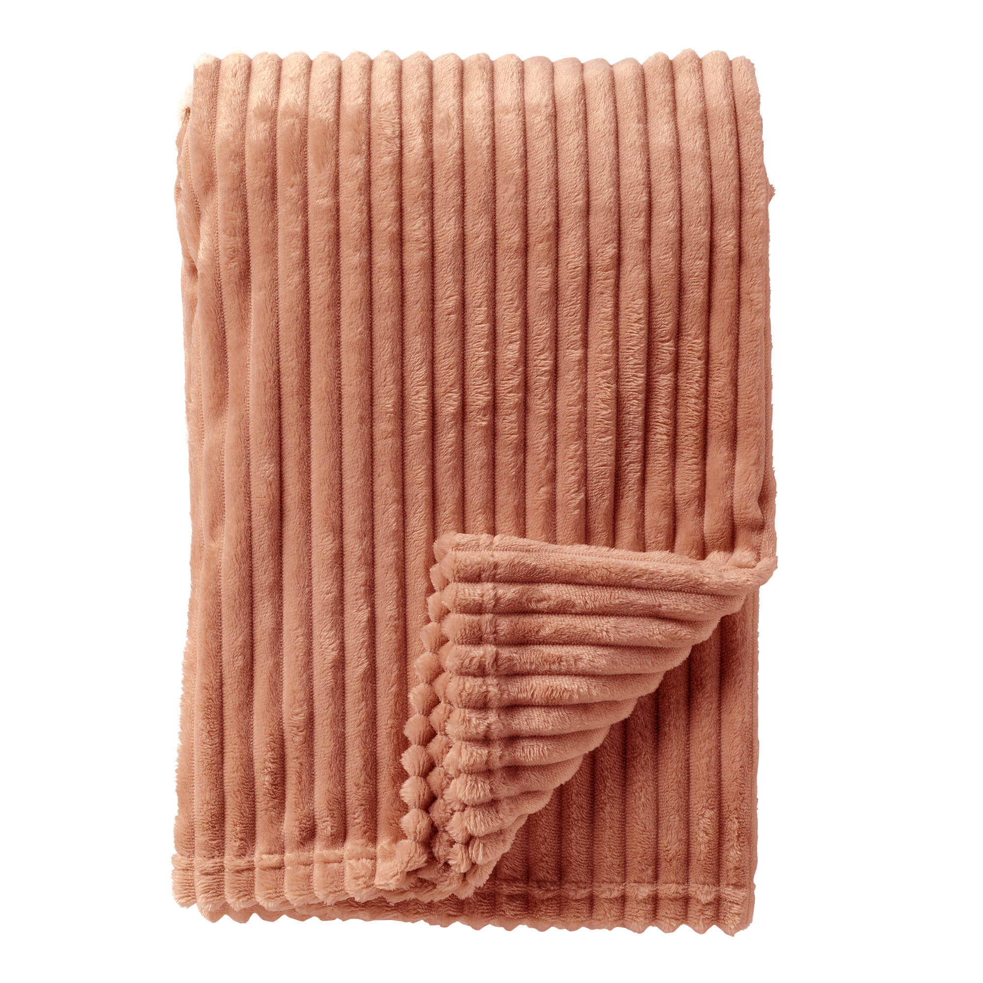 MARTHY - Plaid 140x180 cm - Muted Clay - Rosa