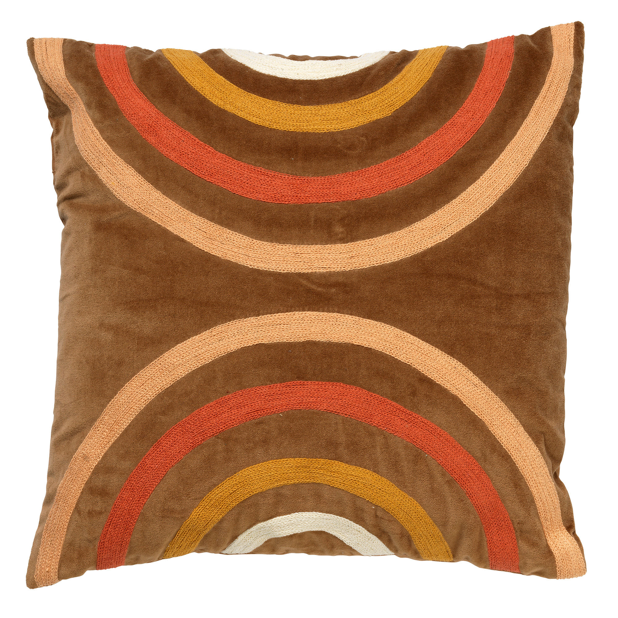 Cushion Rody 45x45 cm Tobacco Brown