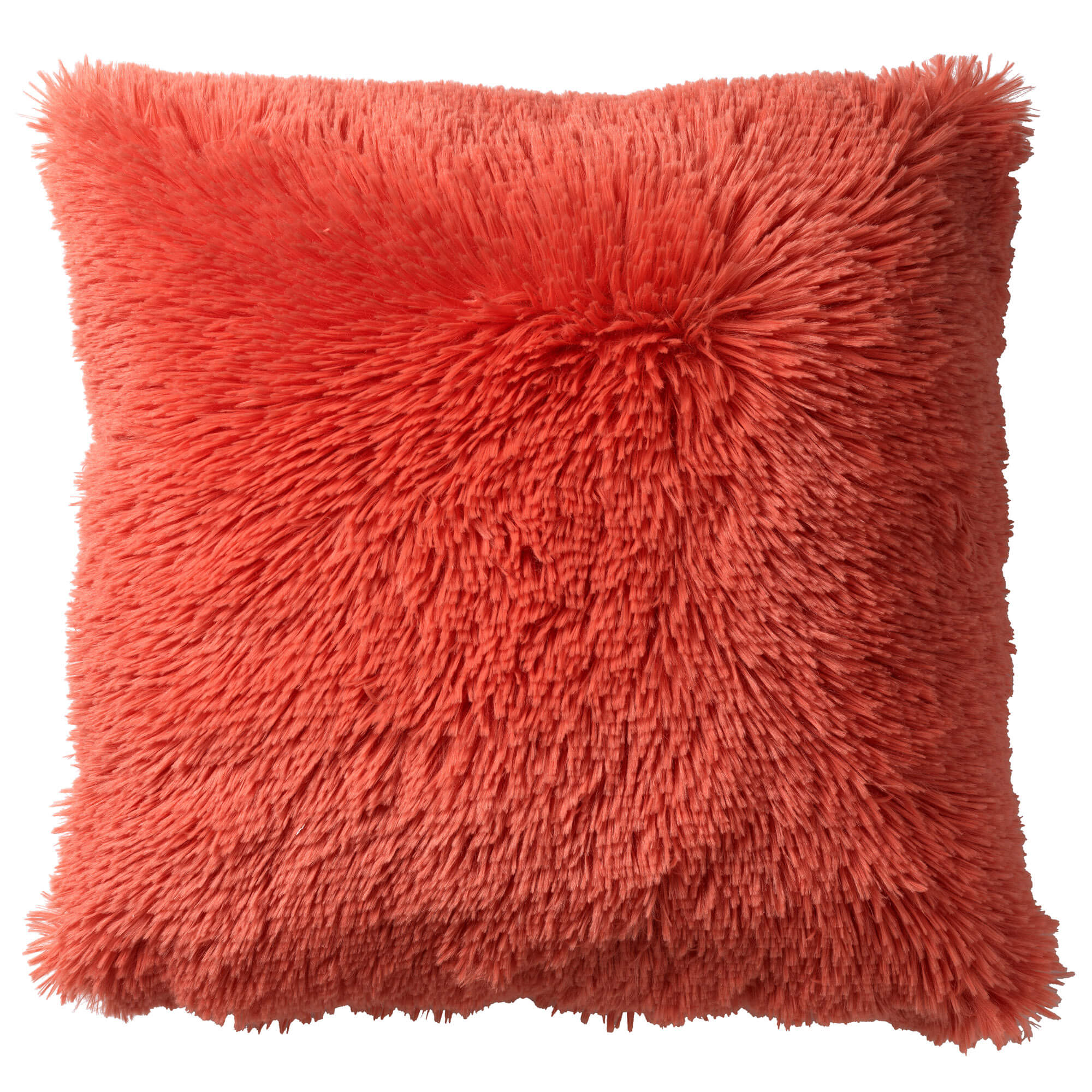 FLUFFY - Dekokissen Coral 45x45 cm