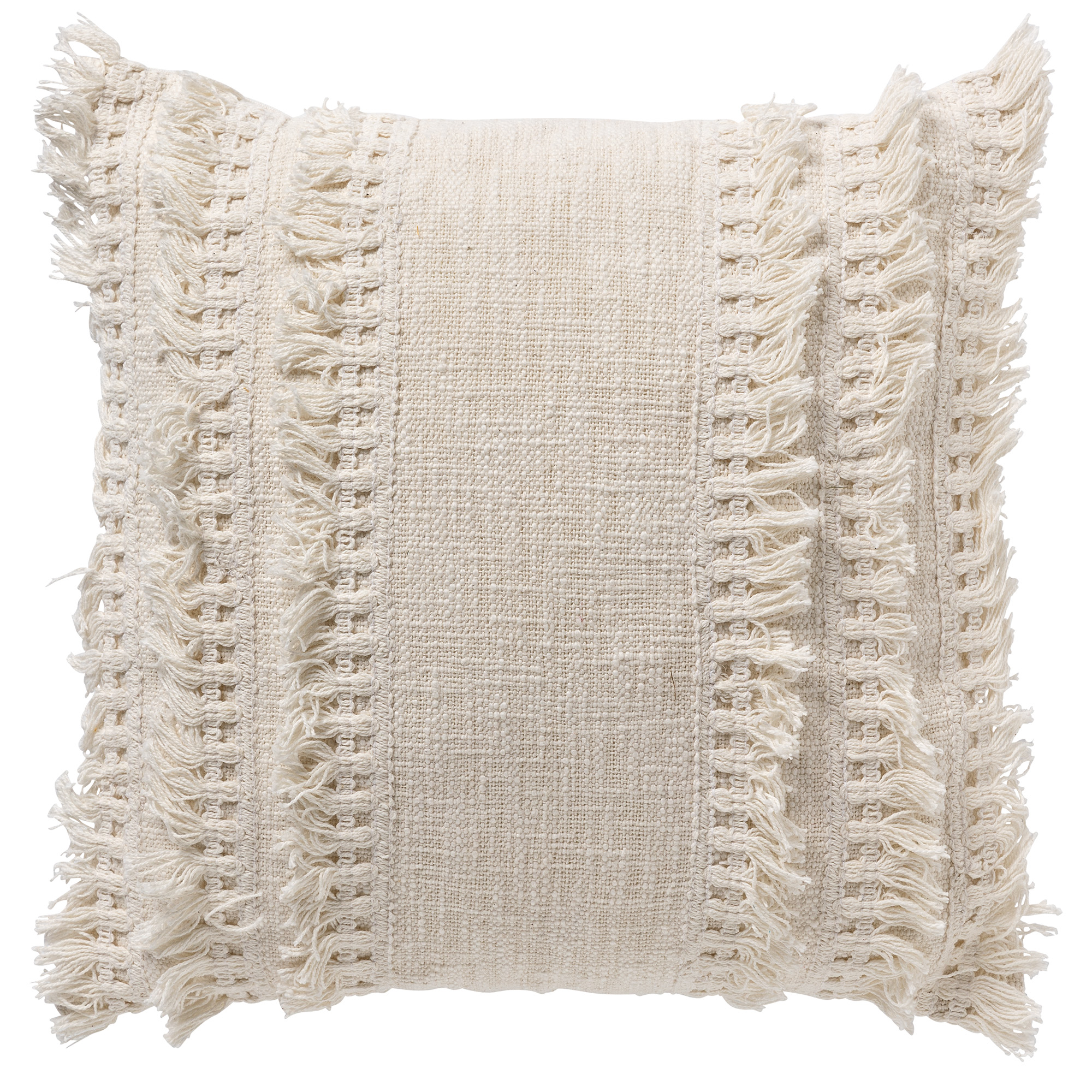 FARA - Coussin 45x45 cm Snow White - blanche