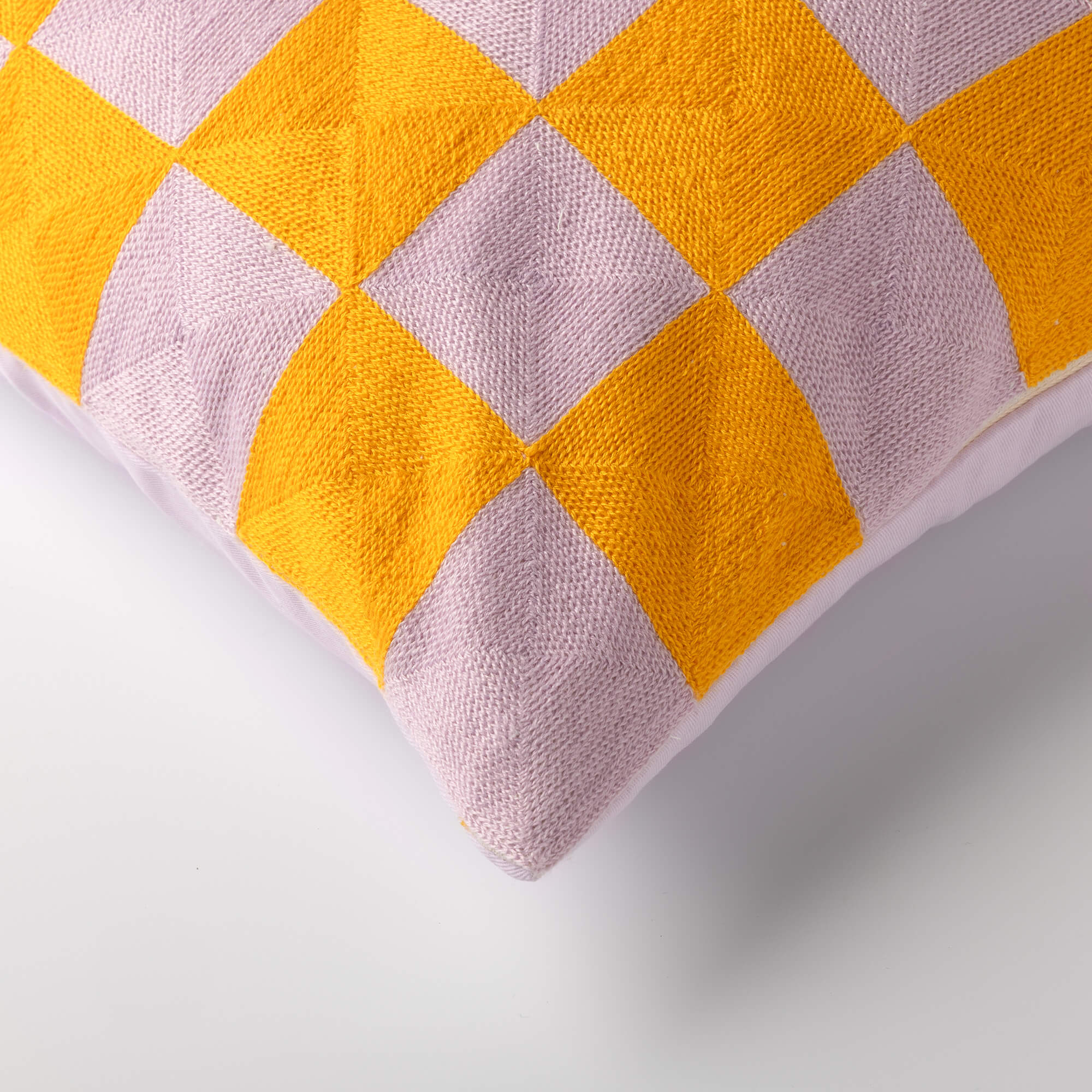 CRISTAL - Sierkussen 45x45 cm - Orchide Ice - paars